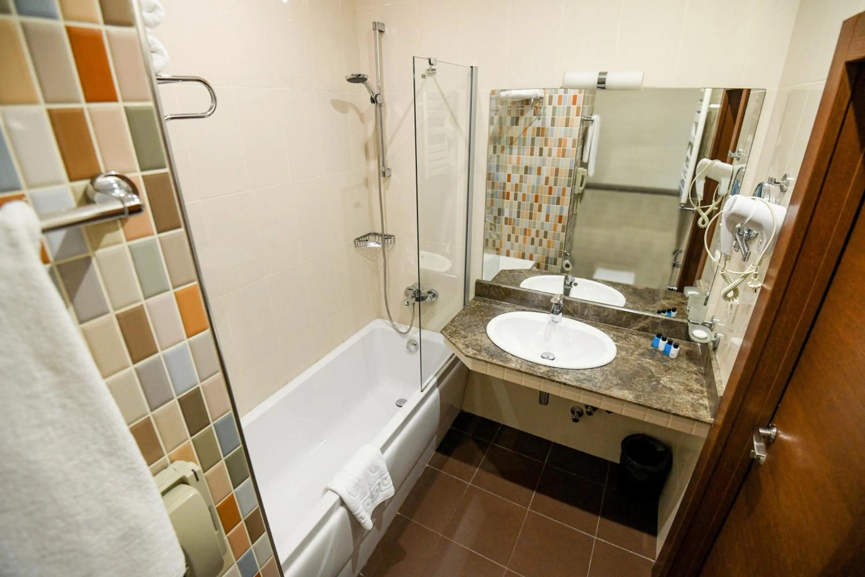 Bathroom in Avenue Hotel Baku by Smart