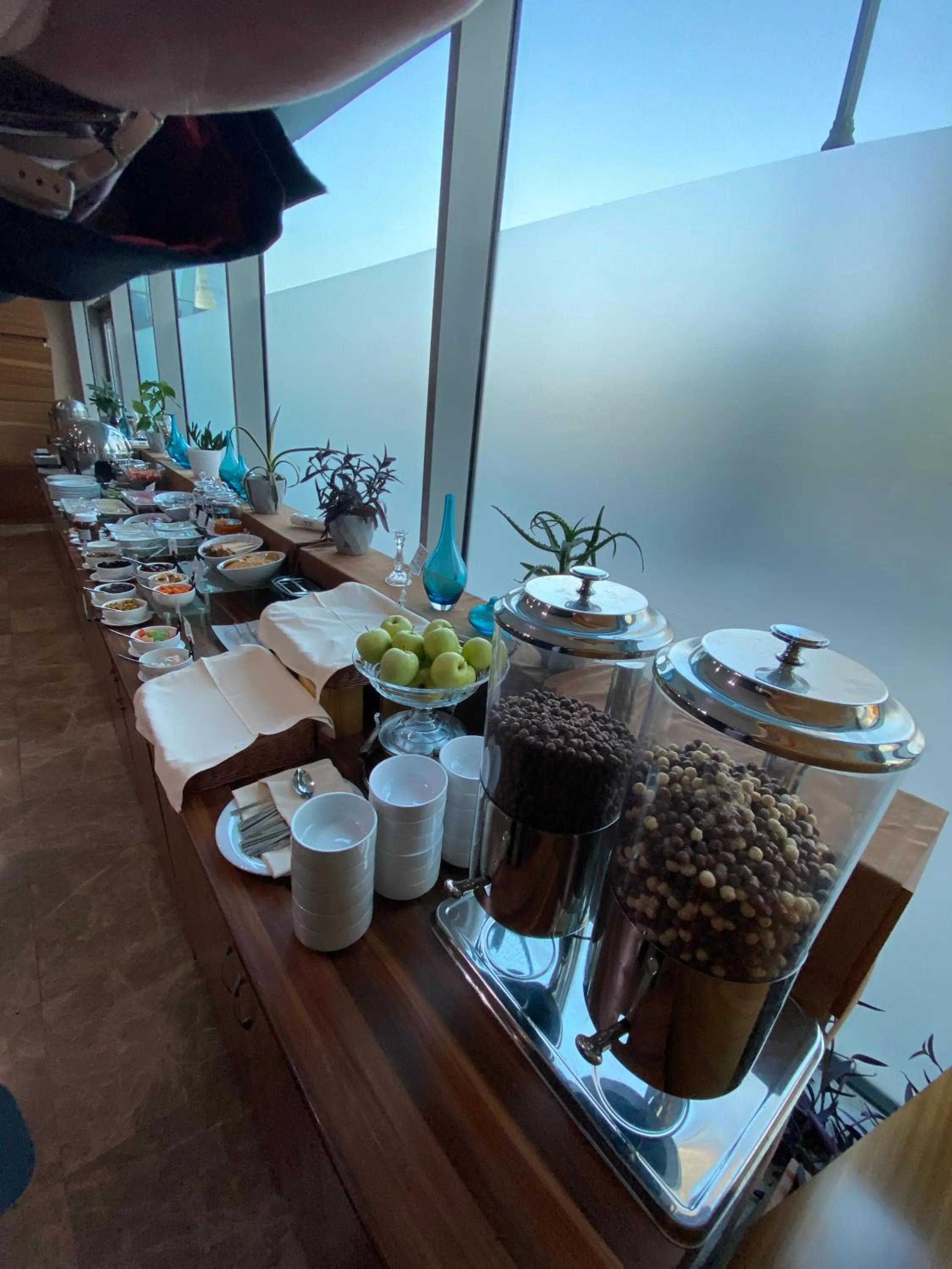 Buffet breakfast in Avenue Hotel Baku by Smart