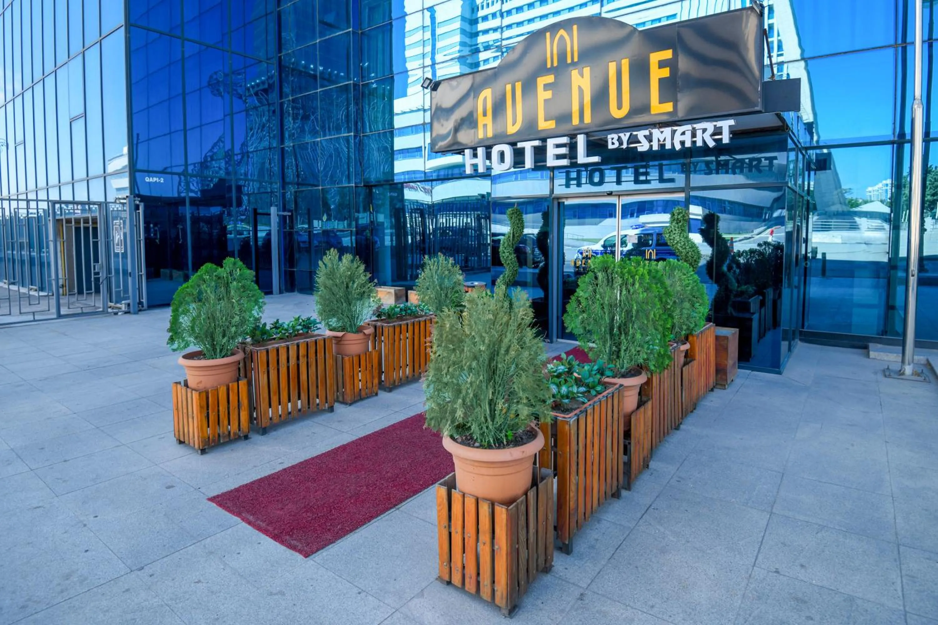 Facade/entrance in Avenue Hotel Baku by Smart