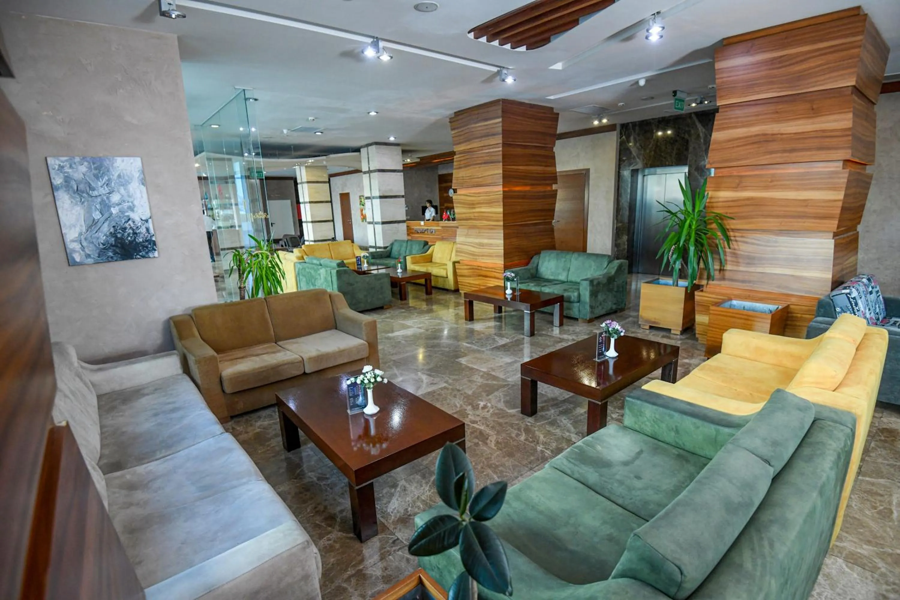 Lobby or reception in Avenue Hotel Baku by Smart