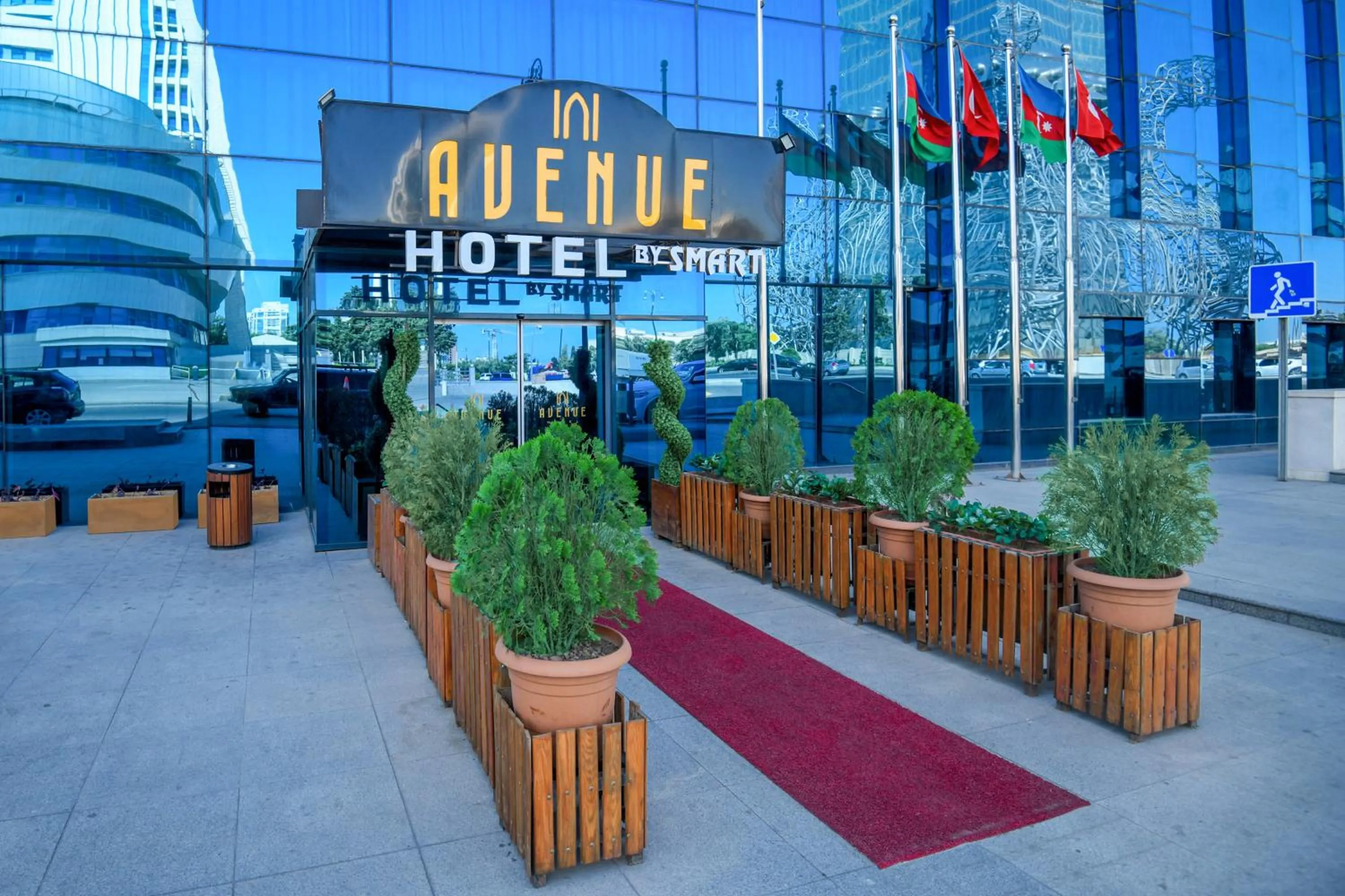 Property building in Avenue Hotel Baku by Smart