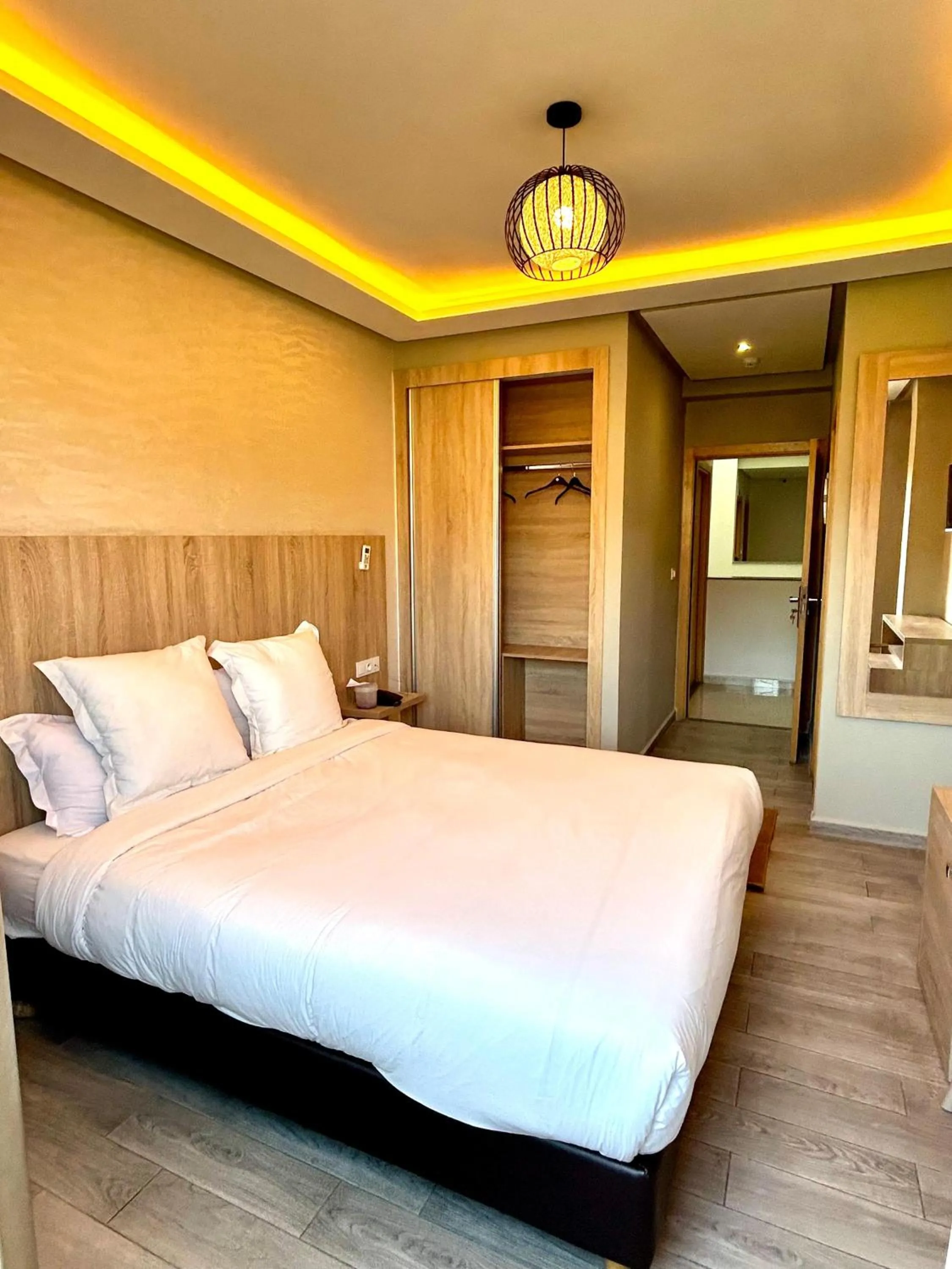 Bed in HOTEL CAFE PALAIS SALAM , Beni Mellal