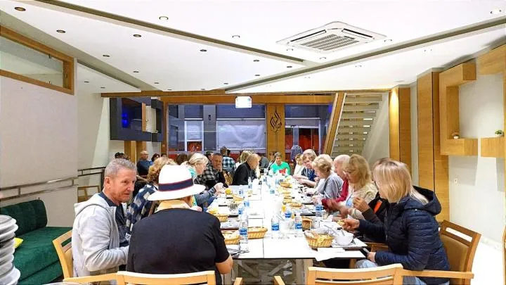 group of guests in HOTEL CAFE PALAIS SALAM , Beni Mellal