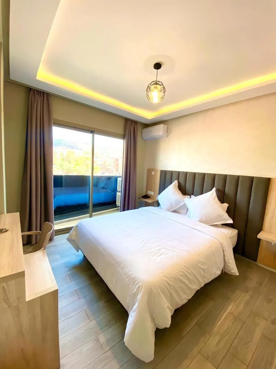 Bed in HOTEL CAFE PALAIS SALAM , Beni Mellal
