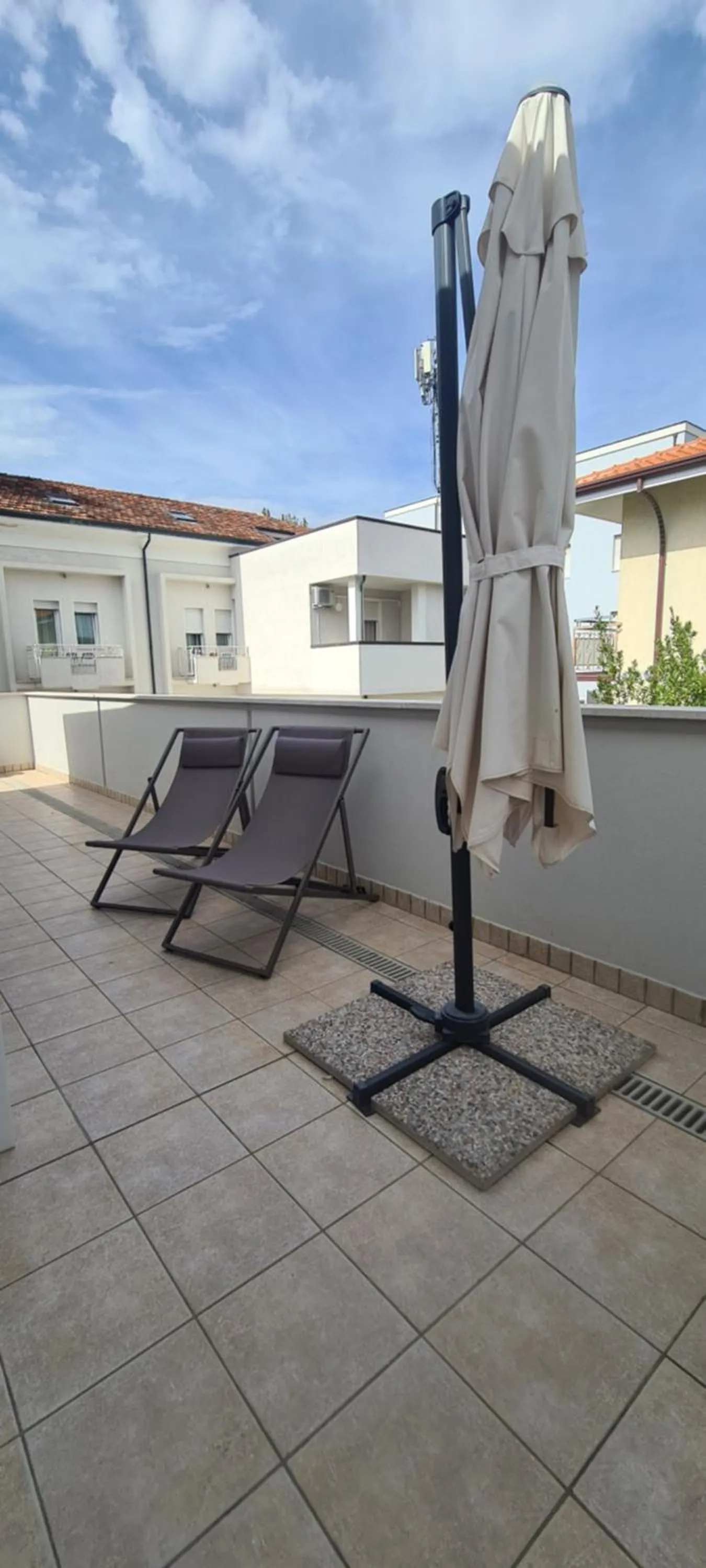 Balcony/Terrace in Appartamento Tra Cielo e Mare Cesenatico