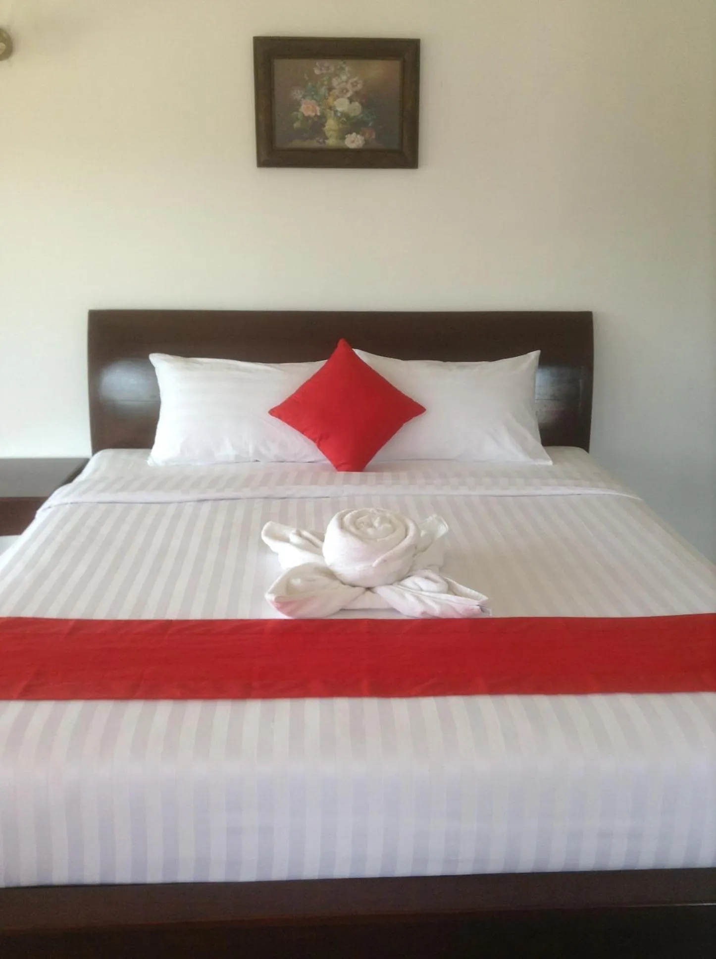 Bed in Waterside Resort