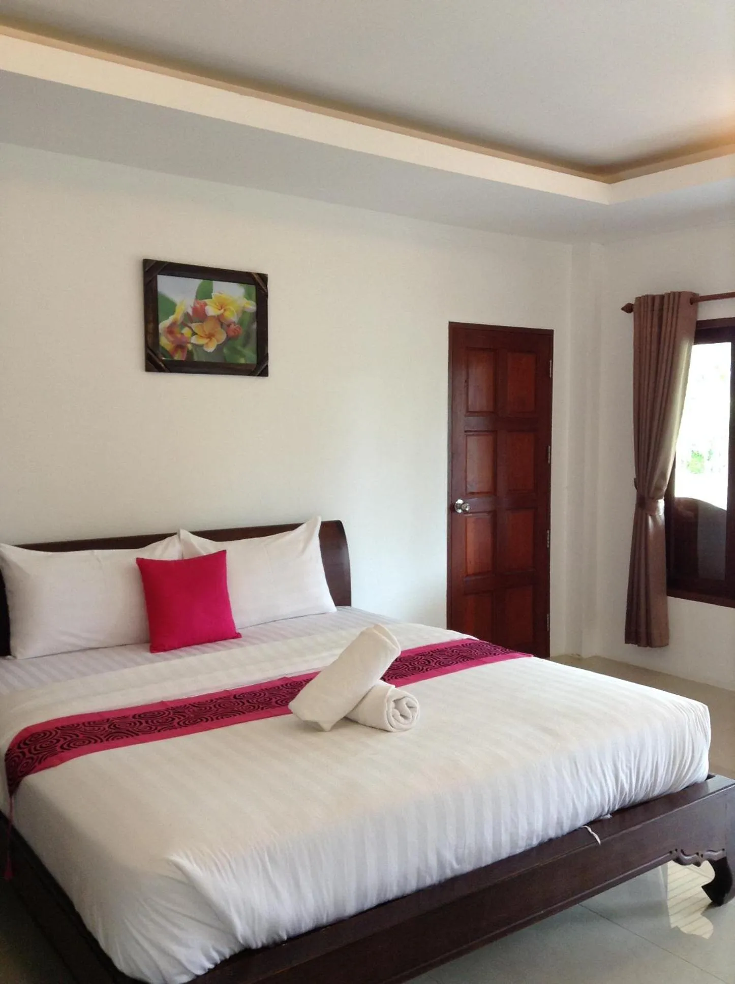 Bed in Waterside Resort