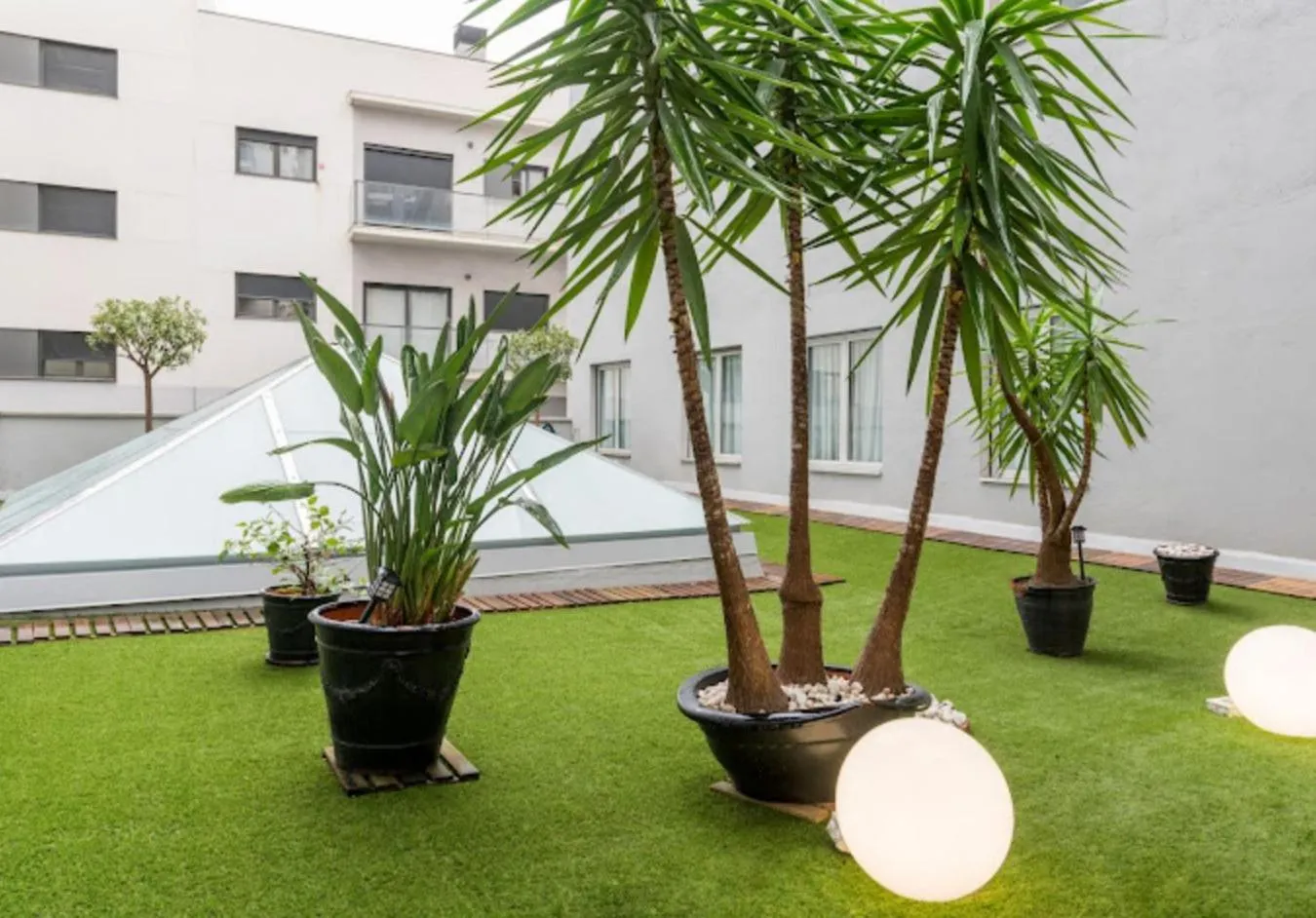 Garden in Ilunion Bel-Art