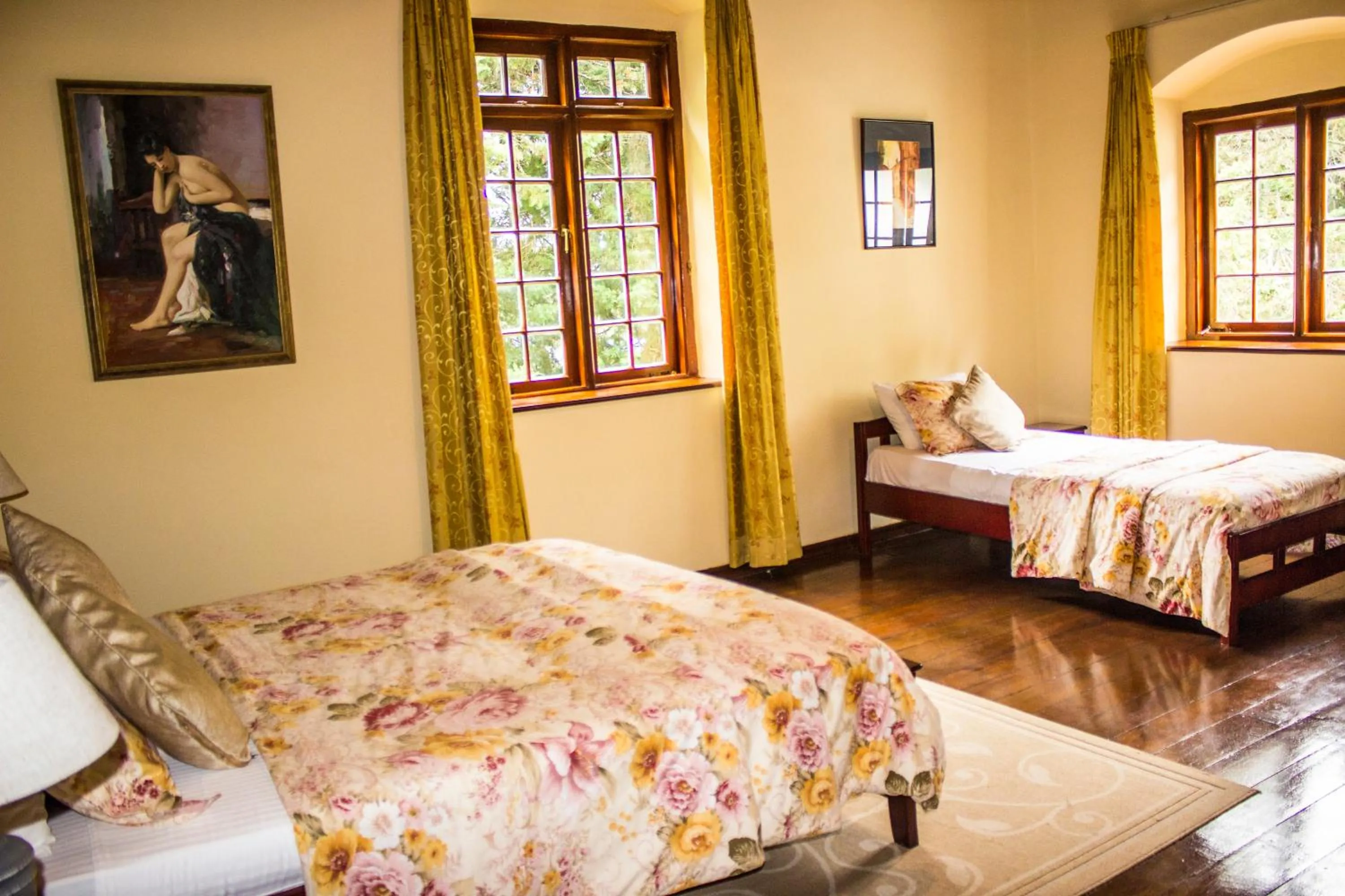 Bed in Brockenhurst Bungalow