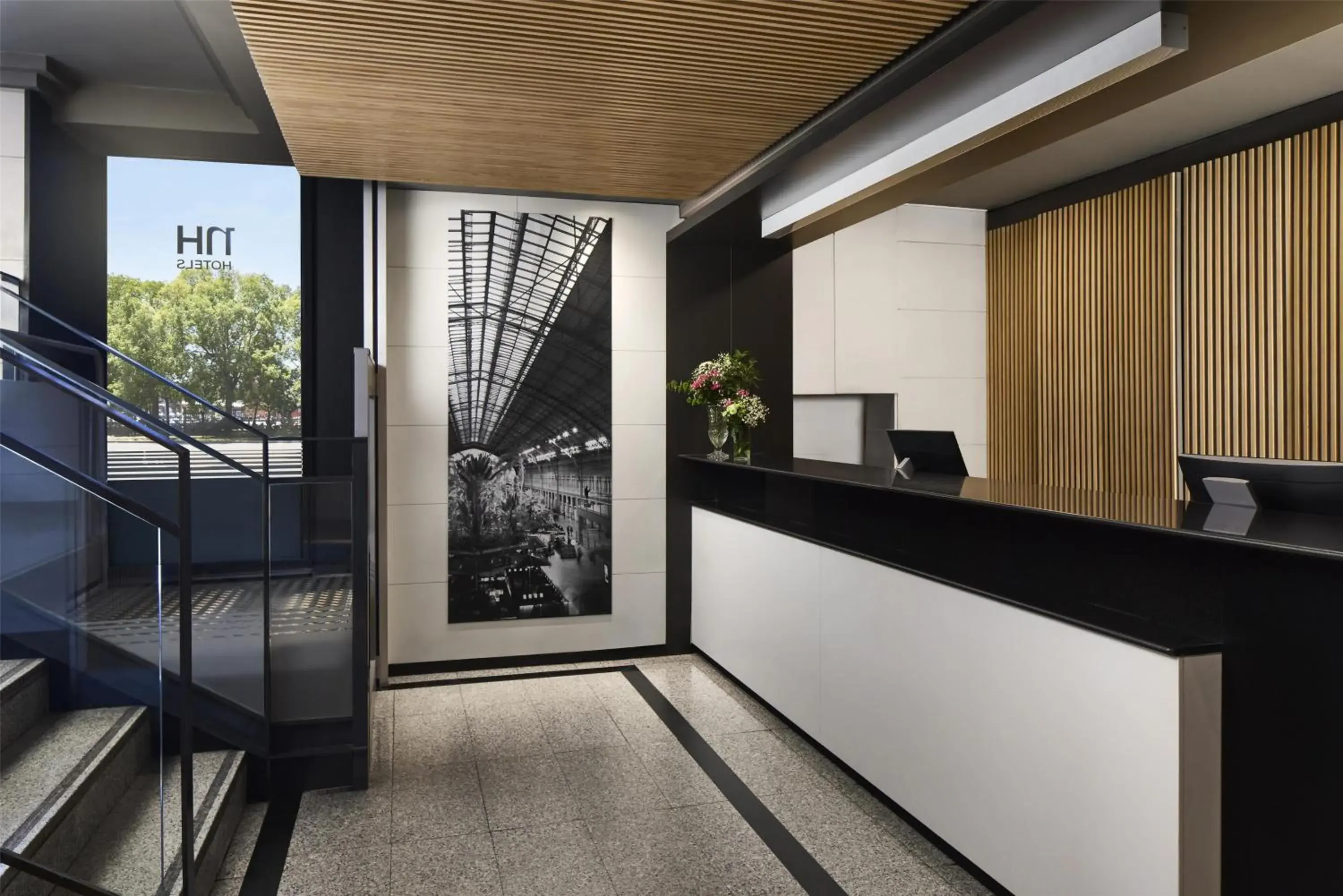 Lobby or reception in NH Madrid Atocha Lobby or reception in NH Madrid Atocha
