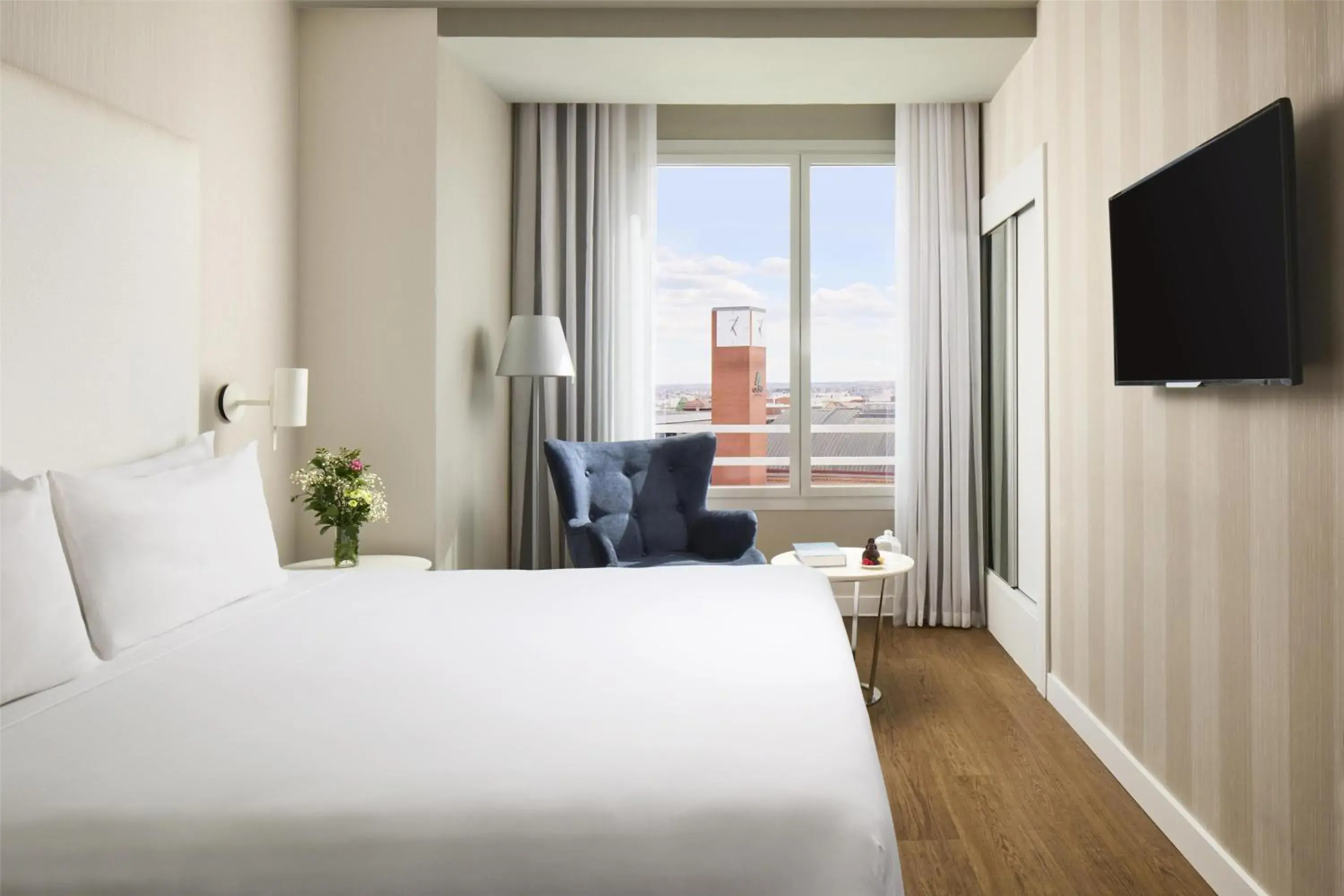 Bedroom, Bed in NH Madrid Atocha Bedroom, Bed in NH Madrid Atocha