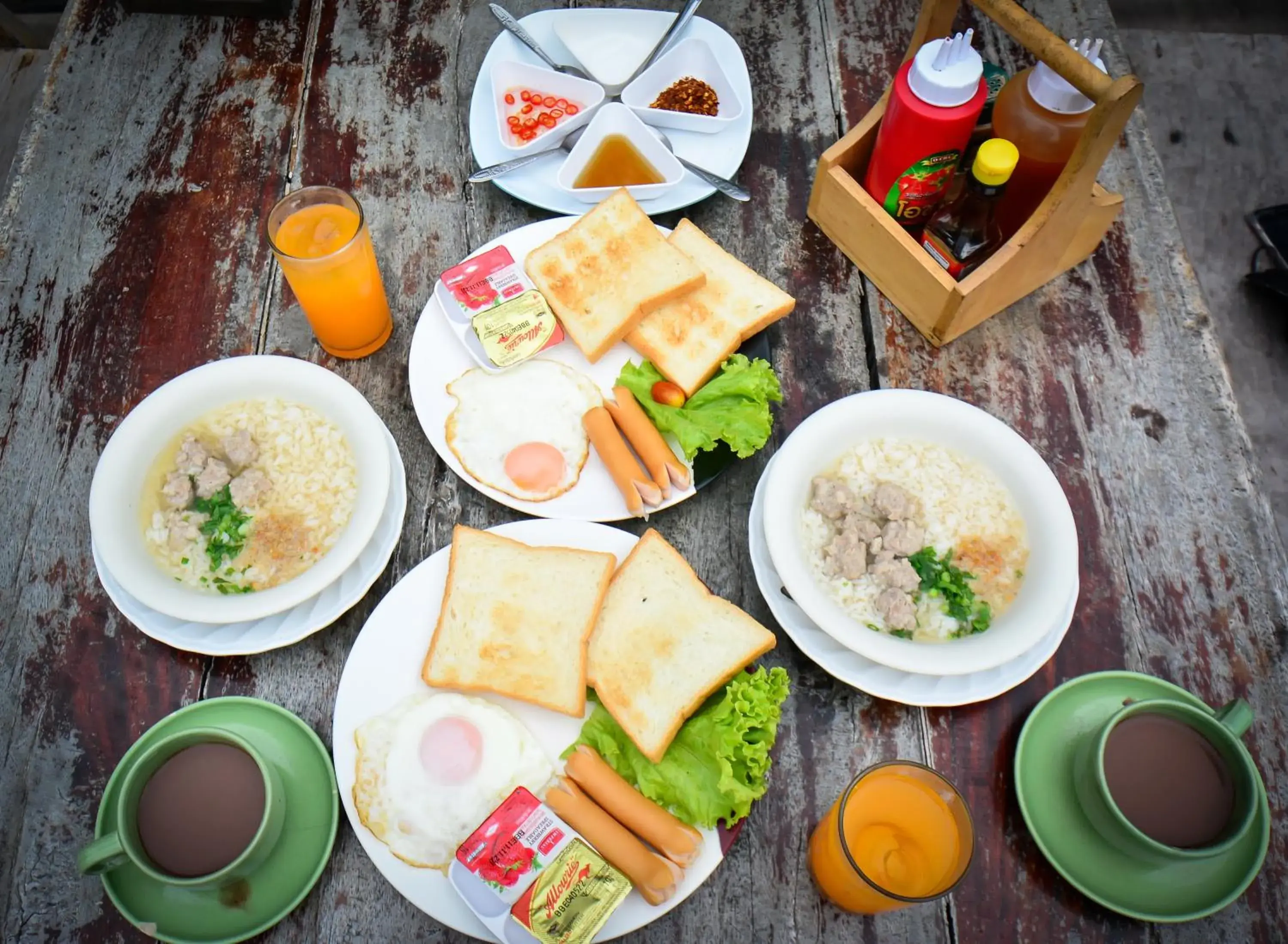 Breakfast in Kwainoy Riverpark Breakfast in Kwainoy Riverpark