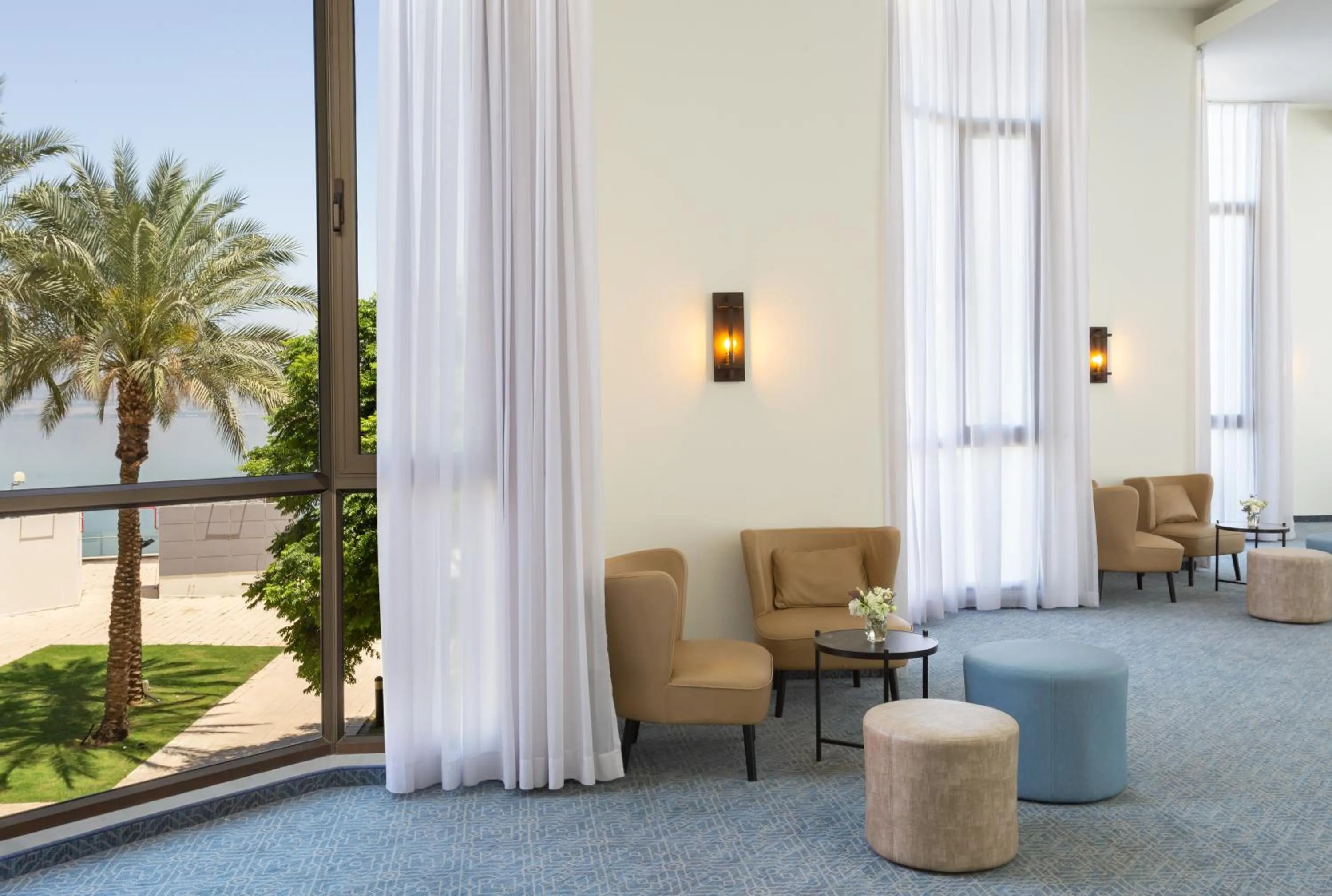 Lobby or reception in King Solomon Hotel Tiberias