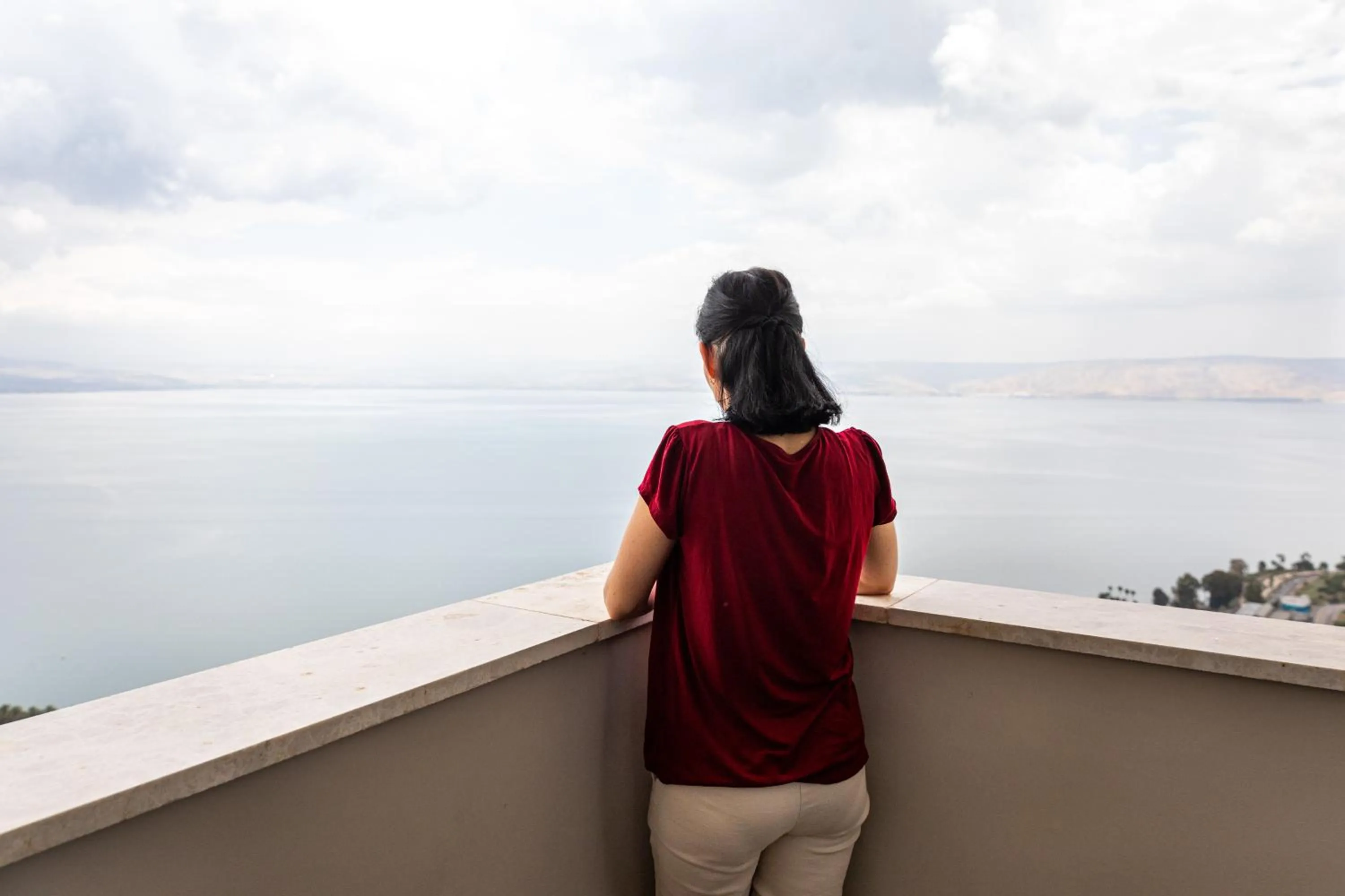 Balcony/Terrace in King Solomon Hotel Tiberias