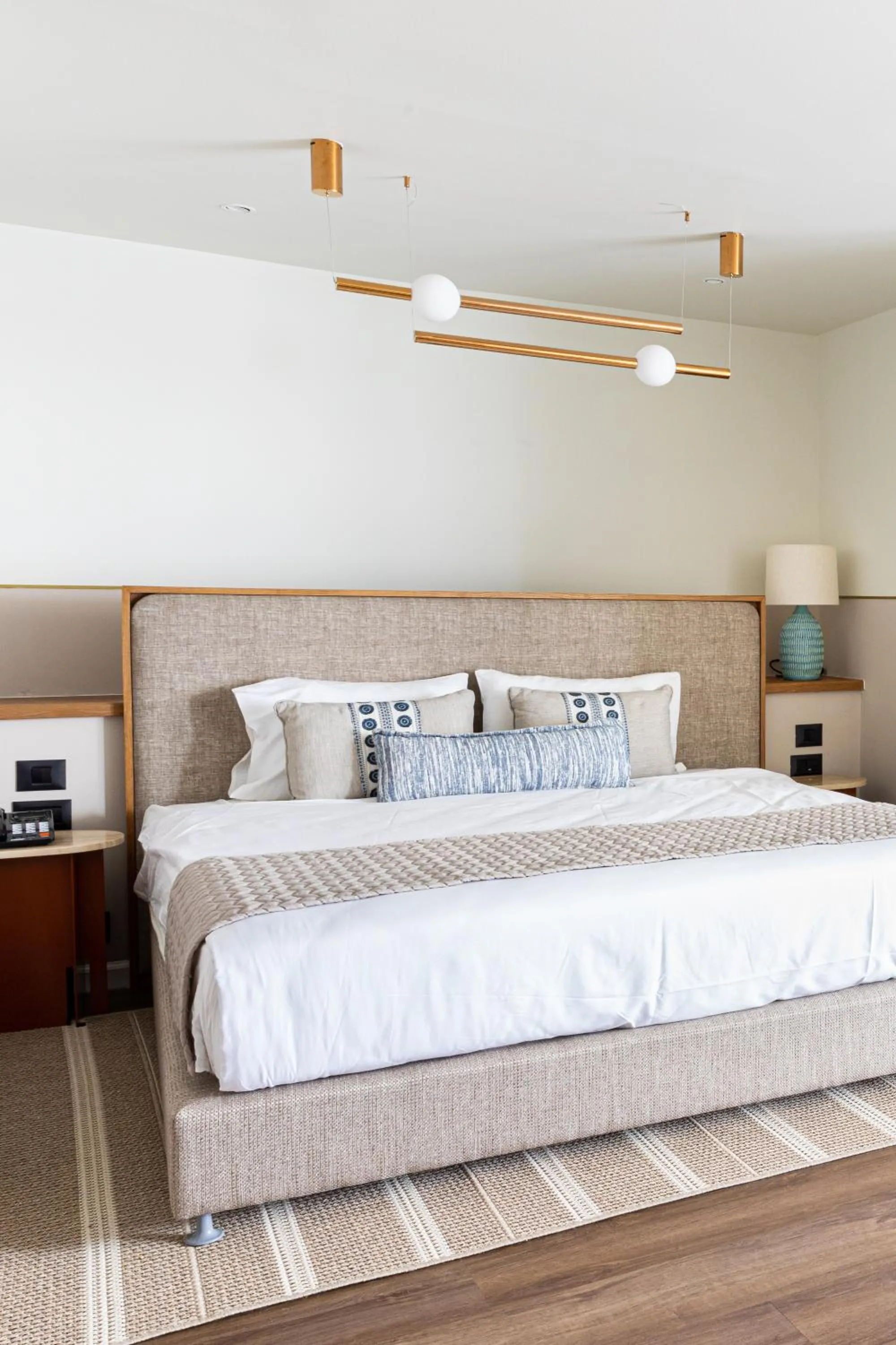 Bed in King Solomon Hotel Tiberias