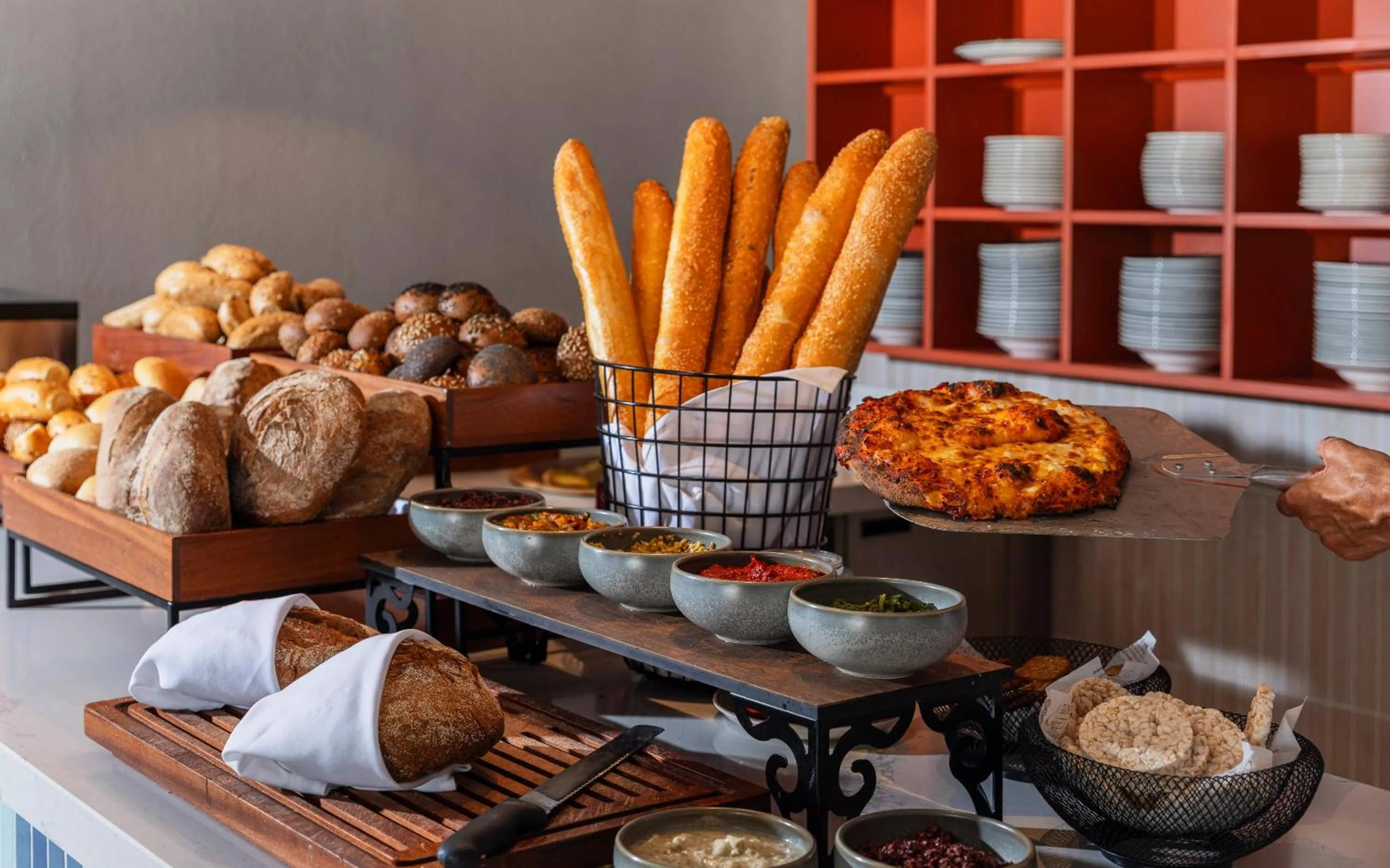 Food and drinks in King Solomon Hotel Tiberias