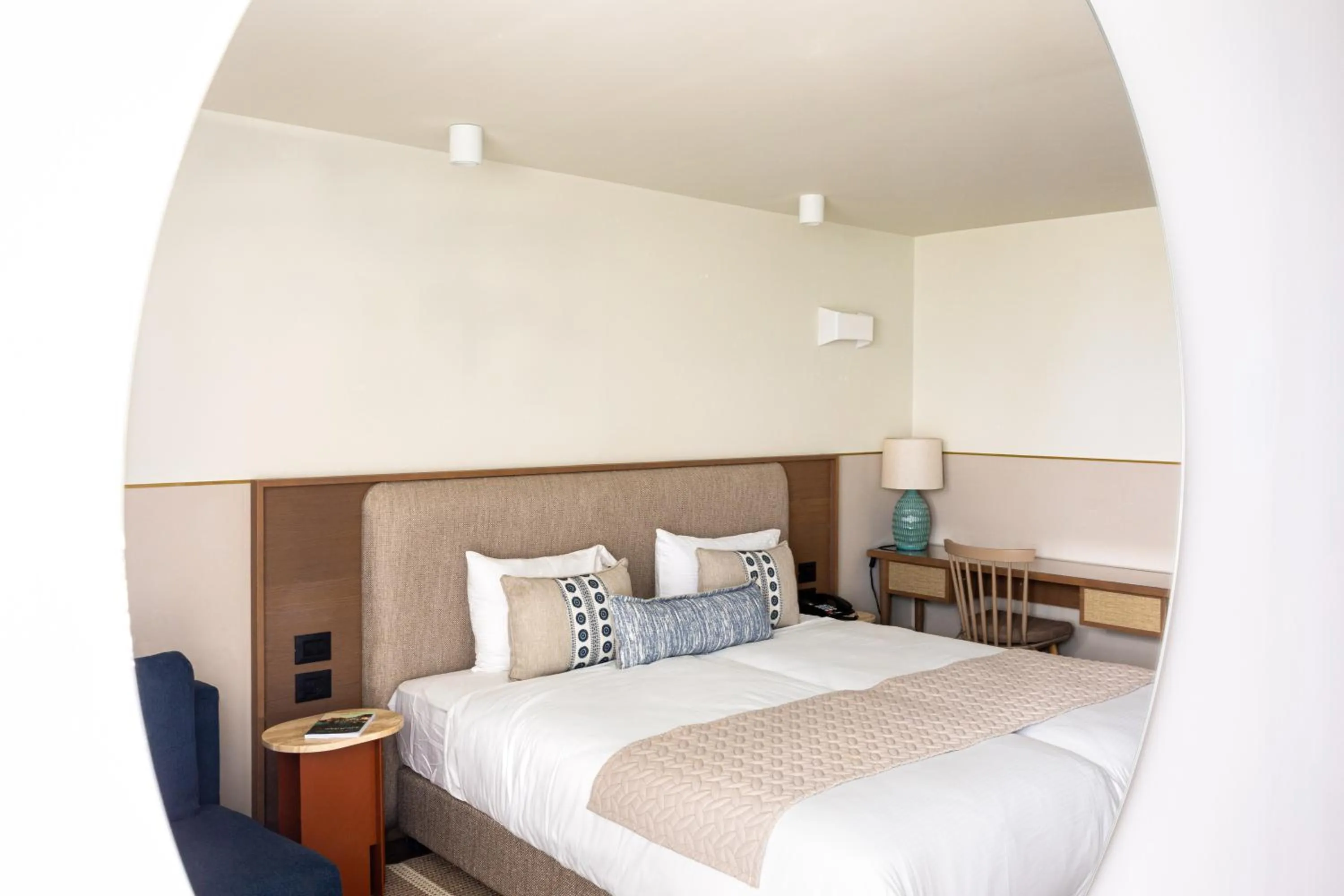 Bed in King Solomon Hotel Tiberias