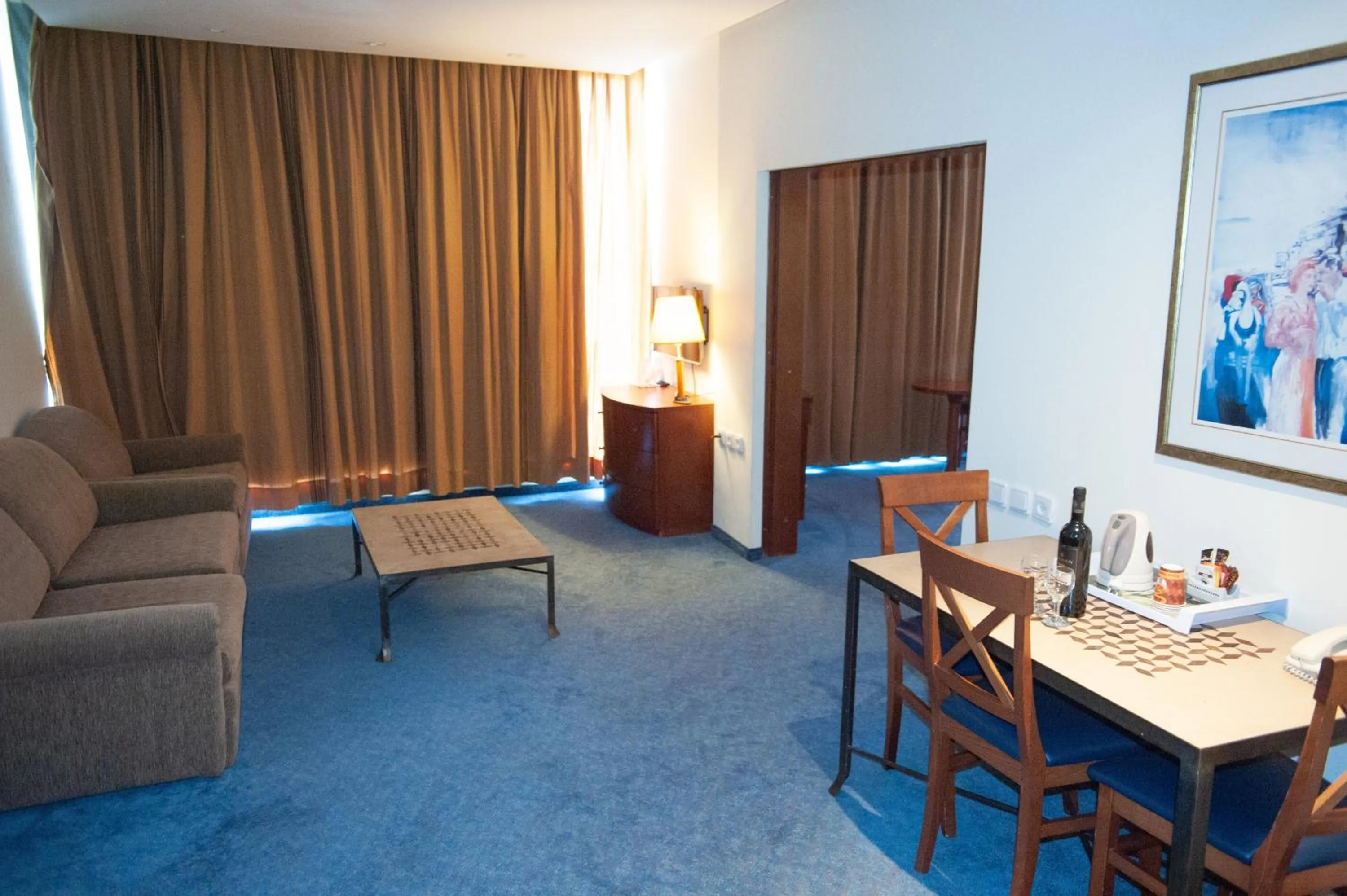 Living room in King Solomon Hotel Tiberias