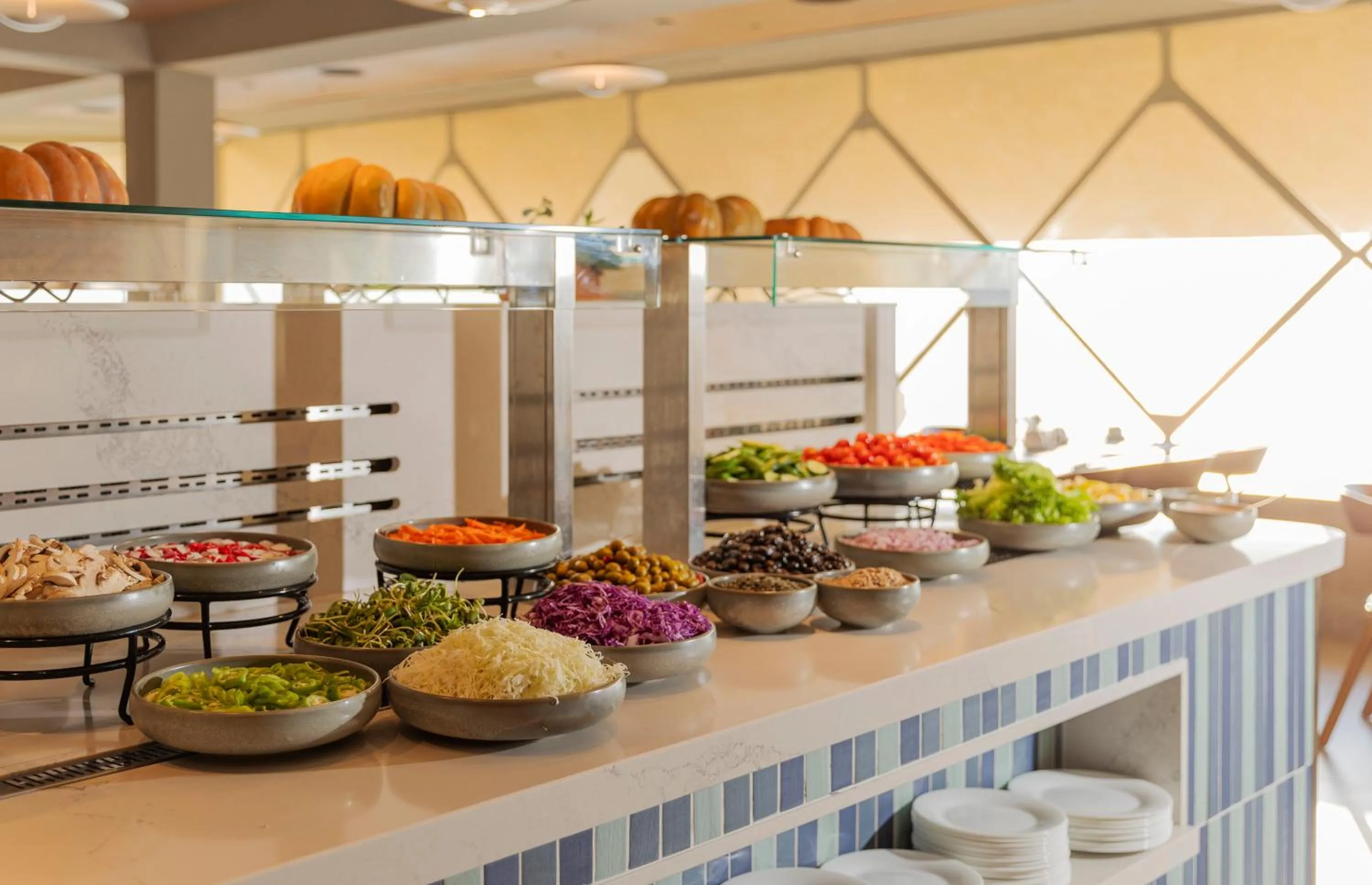 Food and drinks in King Solomon Hotel Tiberias