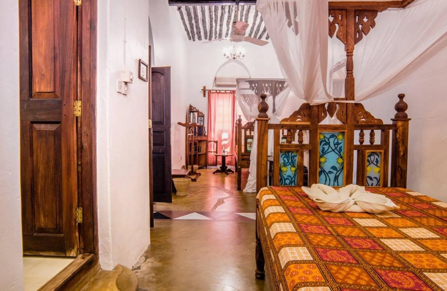 Bed in Zanzibar Coffee House