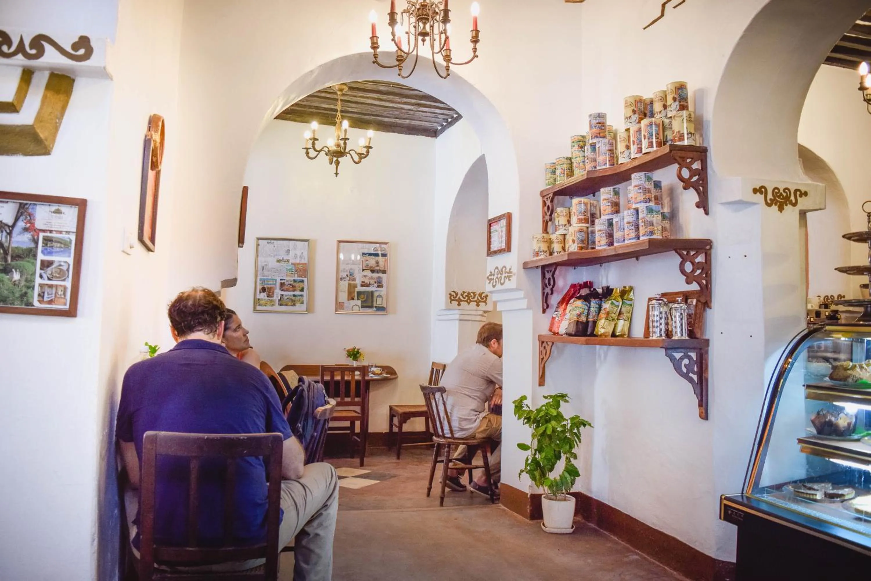 Food and drinks in Zanzibar Coffee House