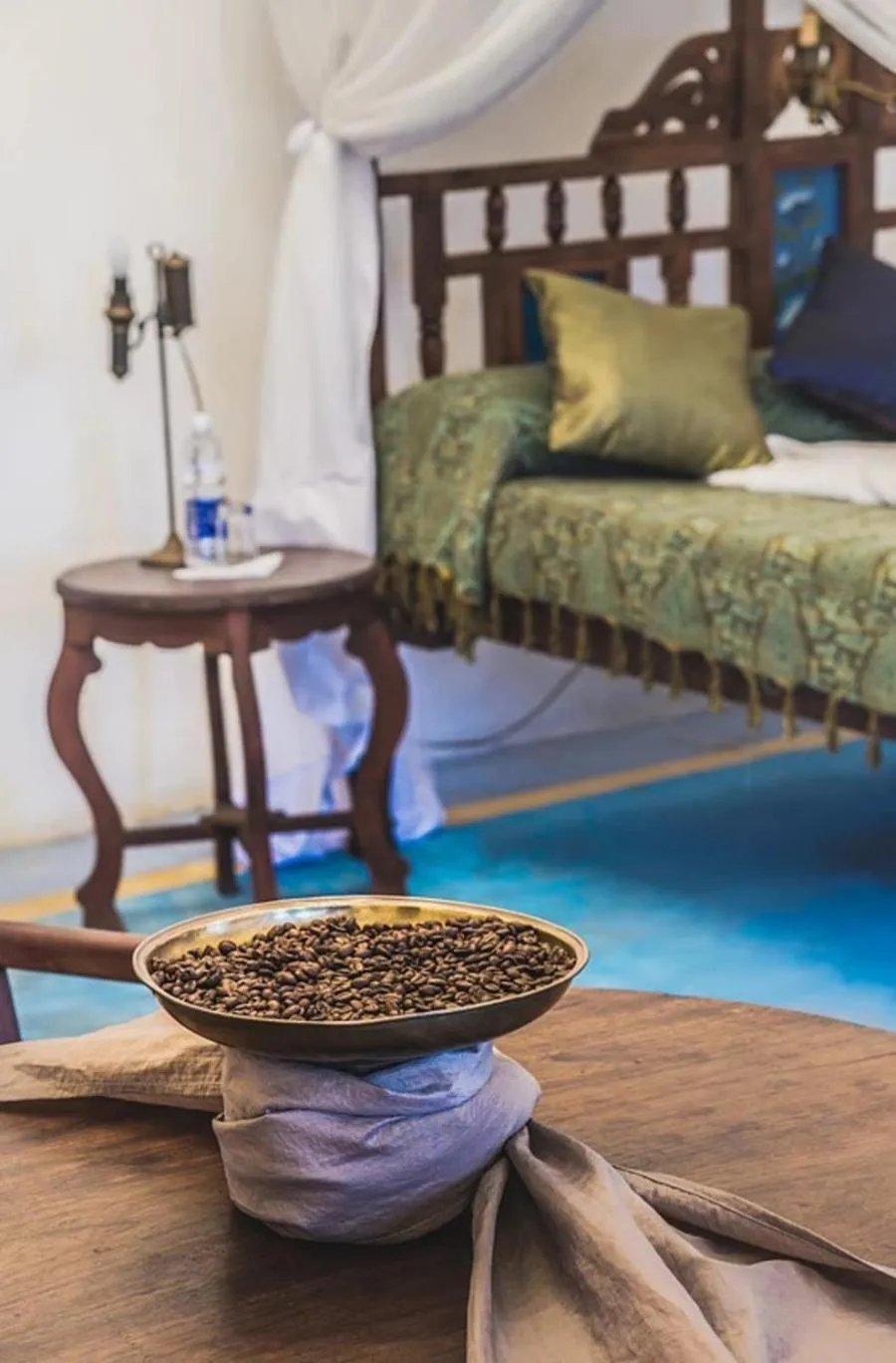 Bed in Zanzibar Coffee House