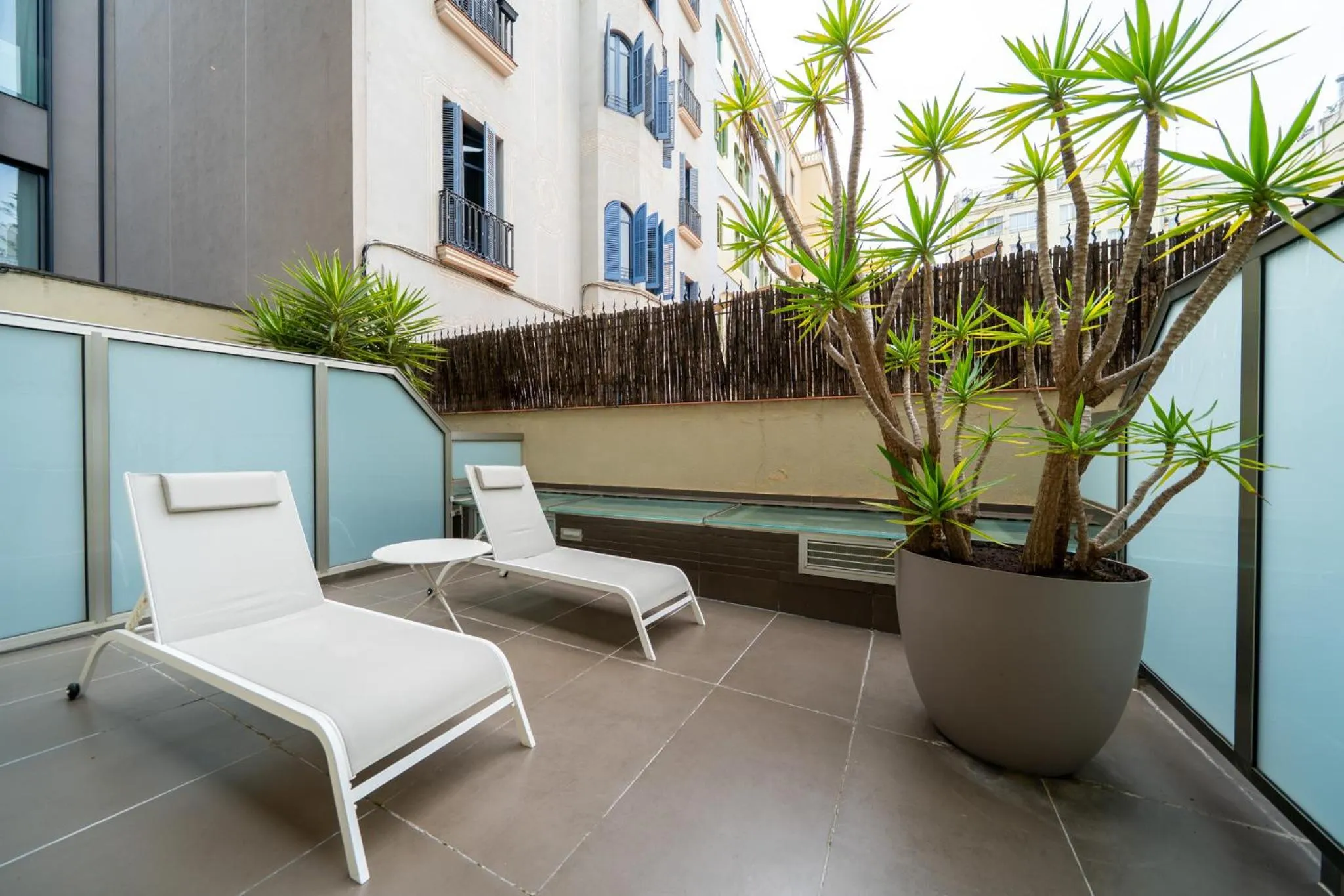 Patio in Hotel Constanza