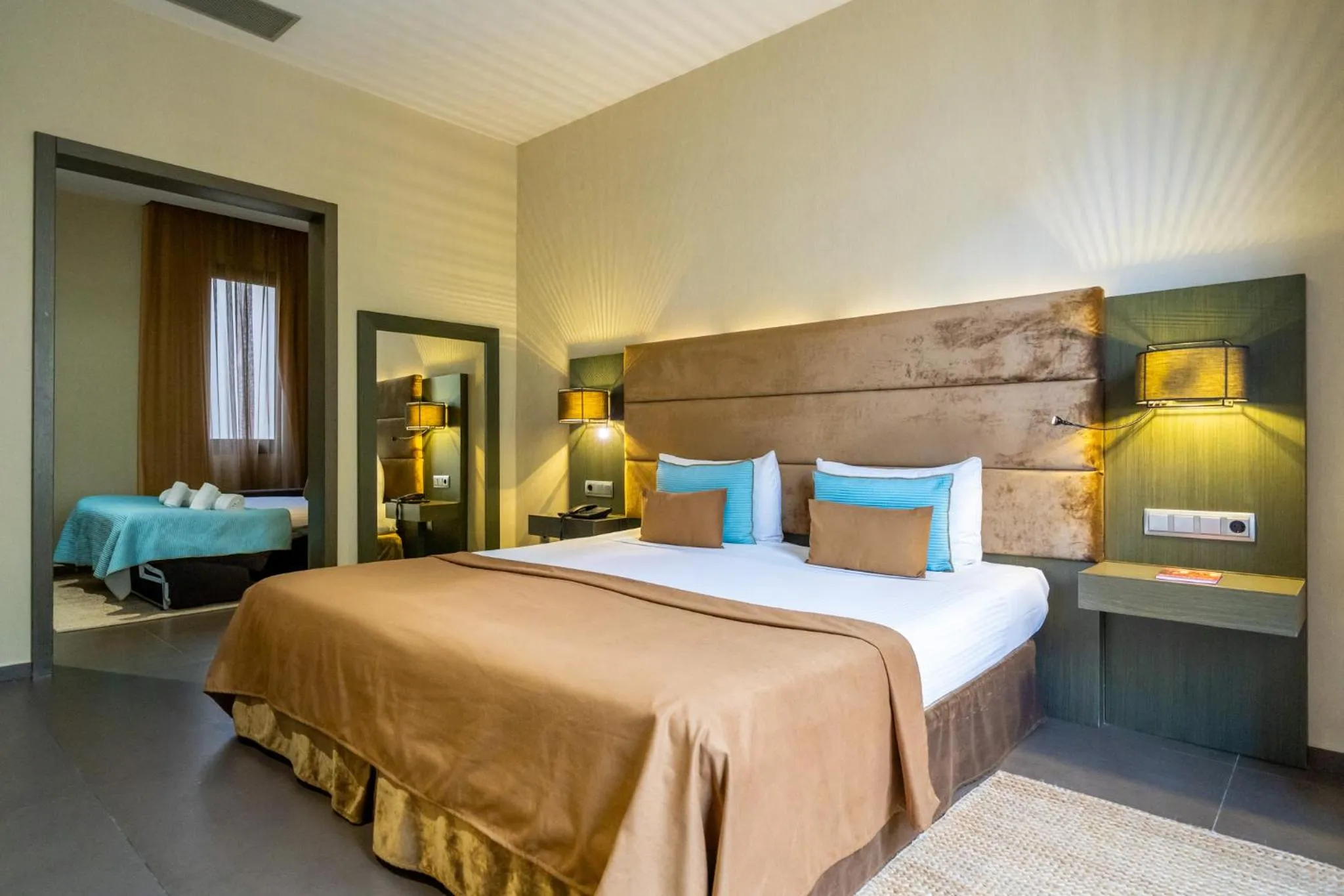 Bed in Hotel Constanza