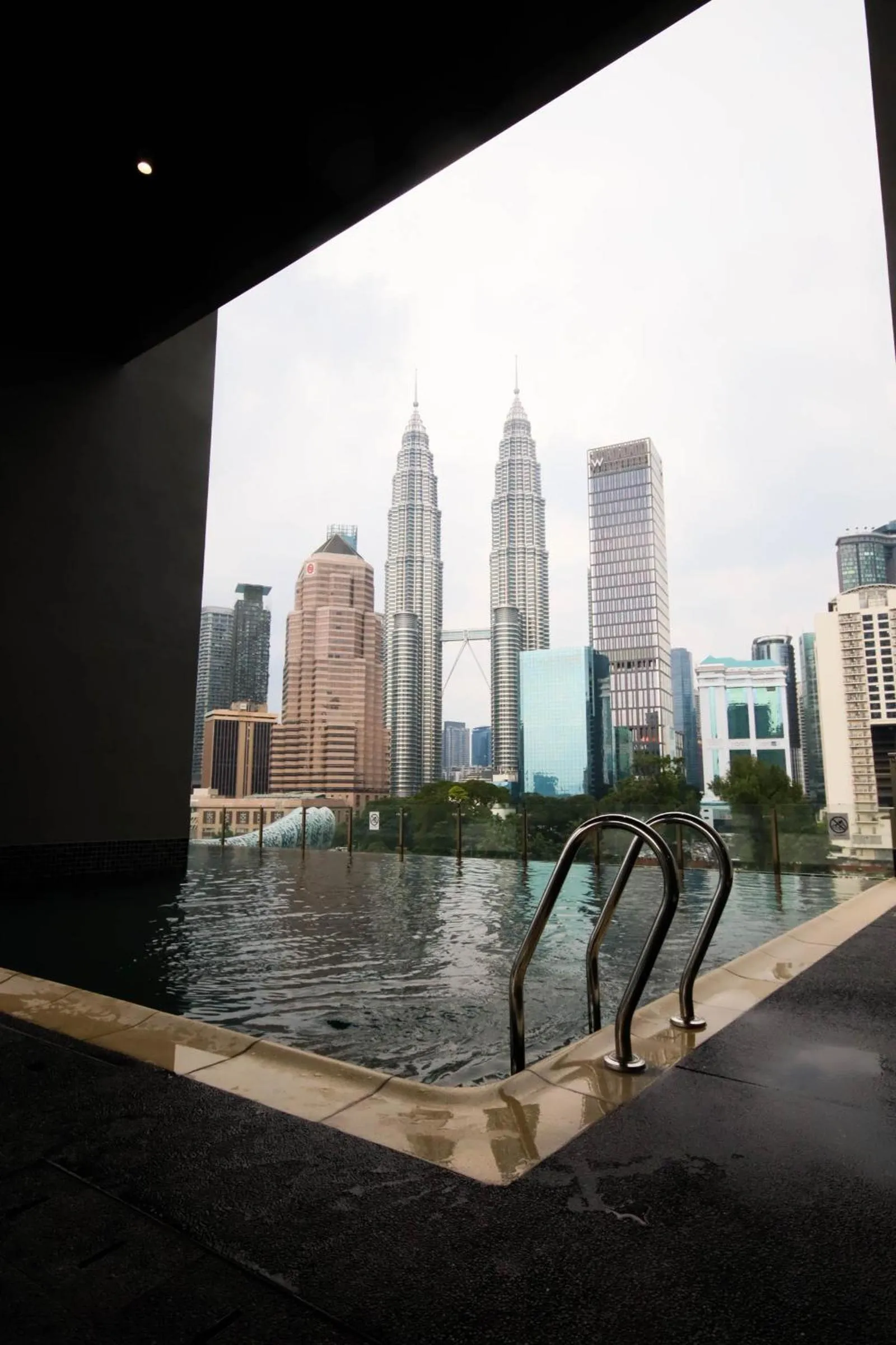 Swimming pool in Legasi Kampung Baru by Airhost