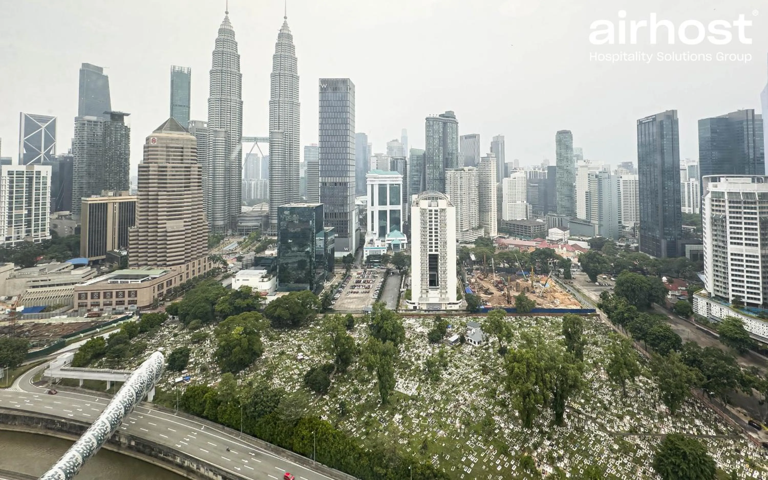 City view in Legasi Kampung Baru by Airhost