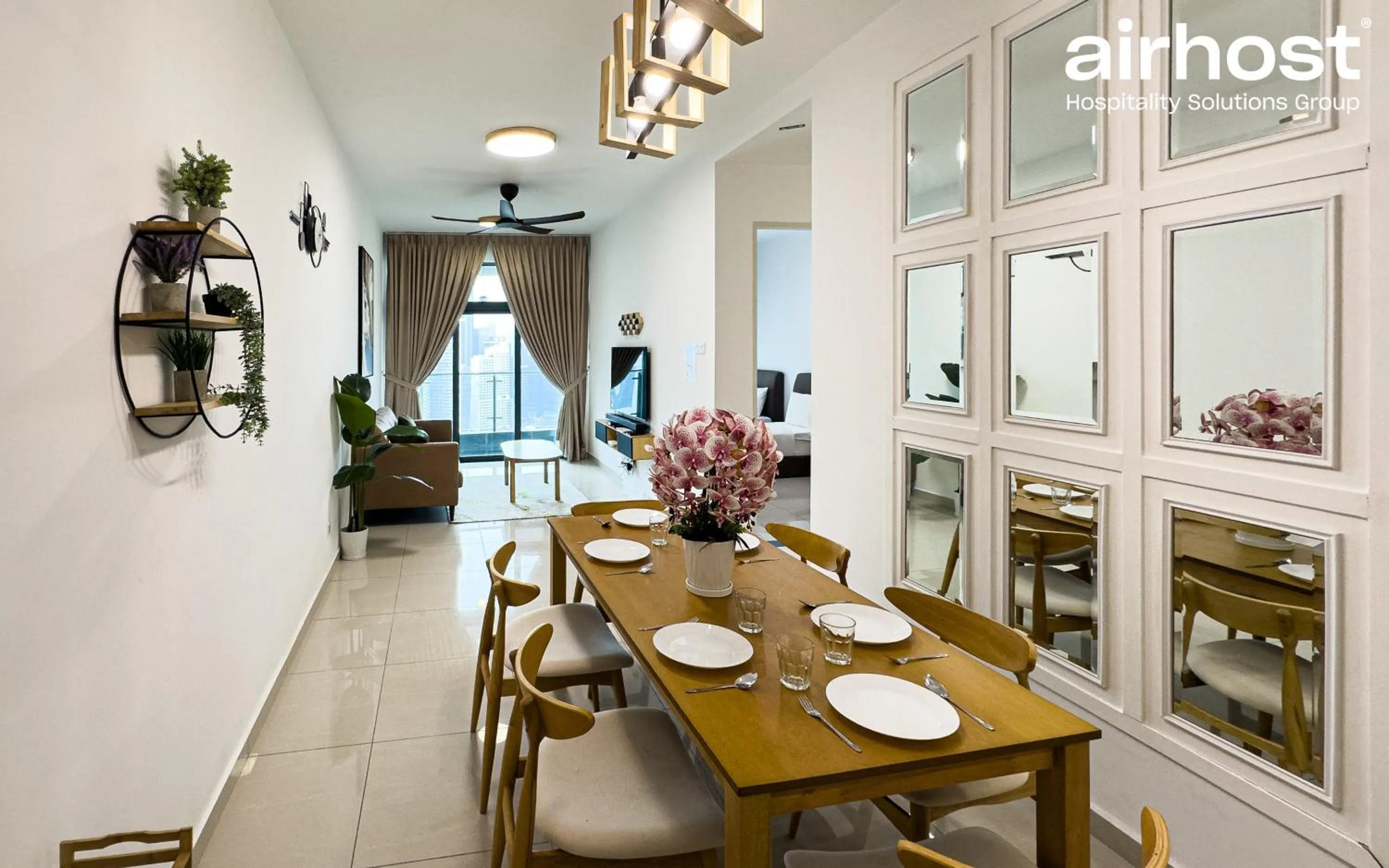 Living room in Legasi Kampung Baru by Airhost