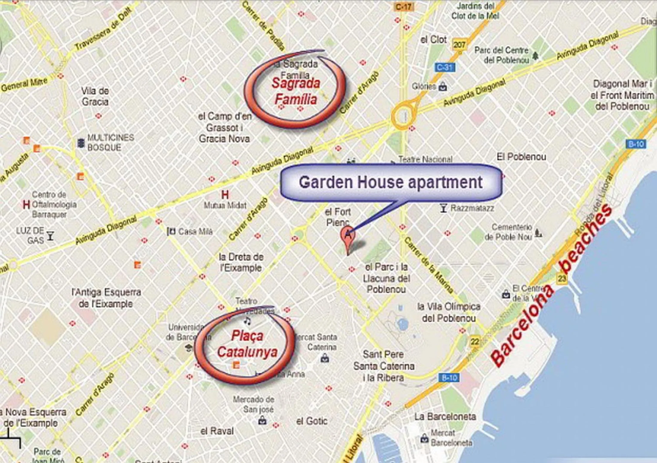 Area and facilities in BizFlats Garden House
