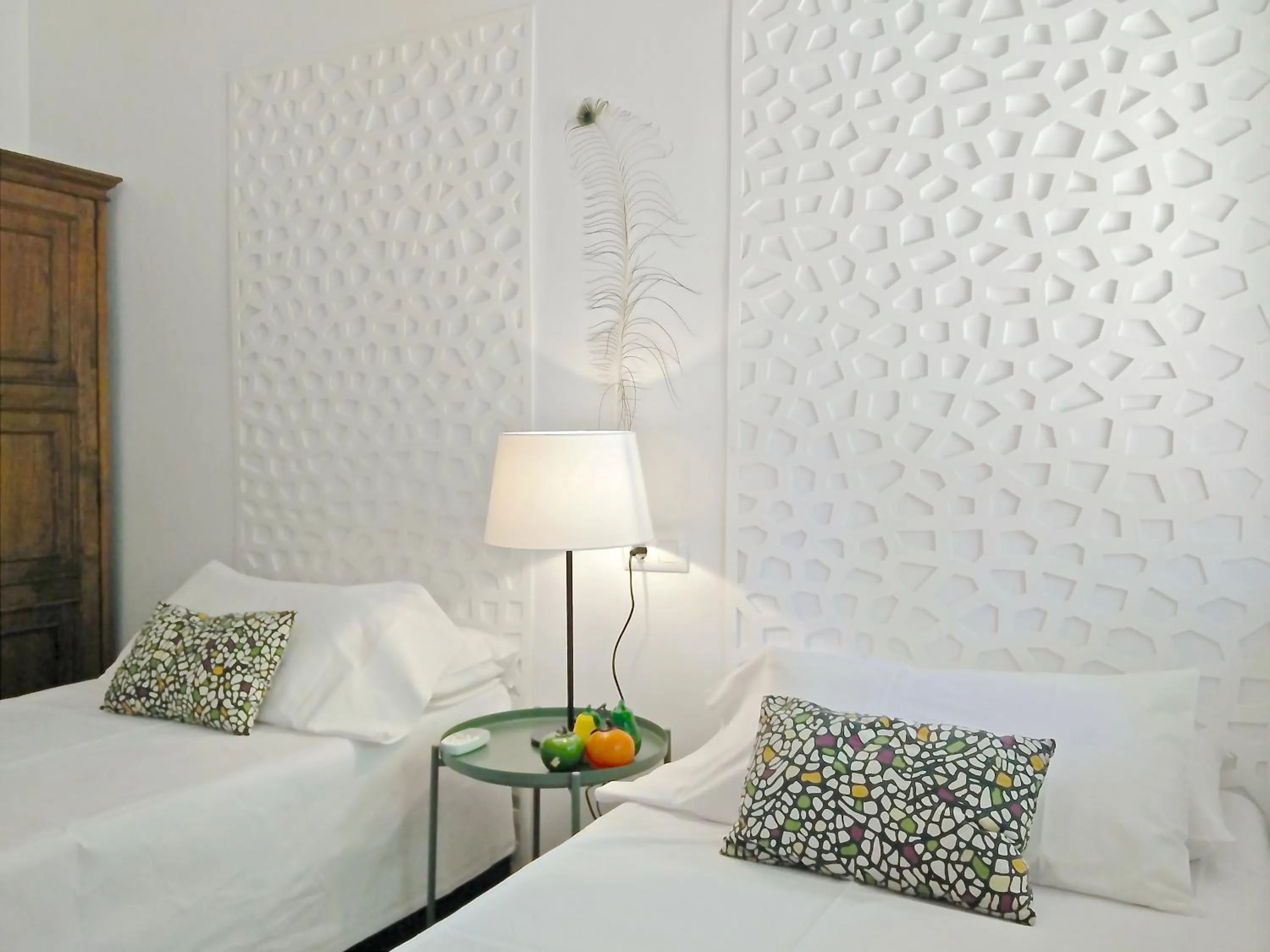 Bed in BizFlats Garden House