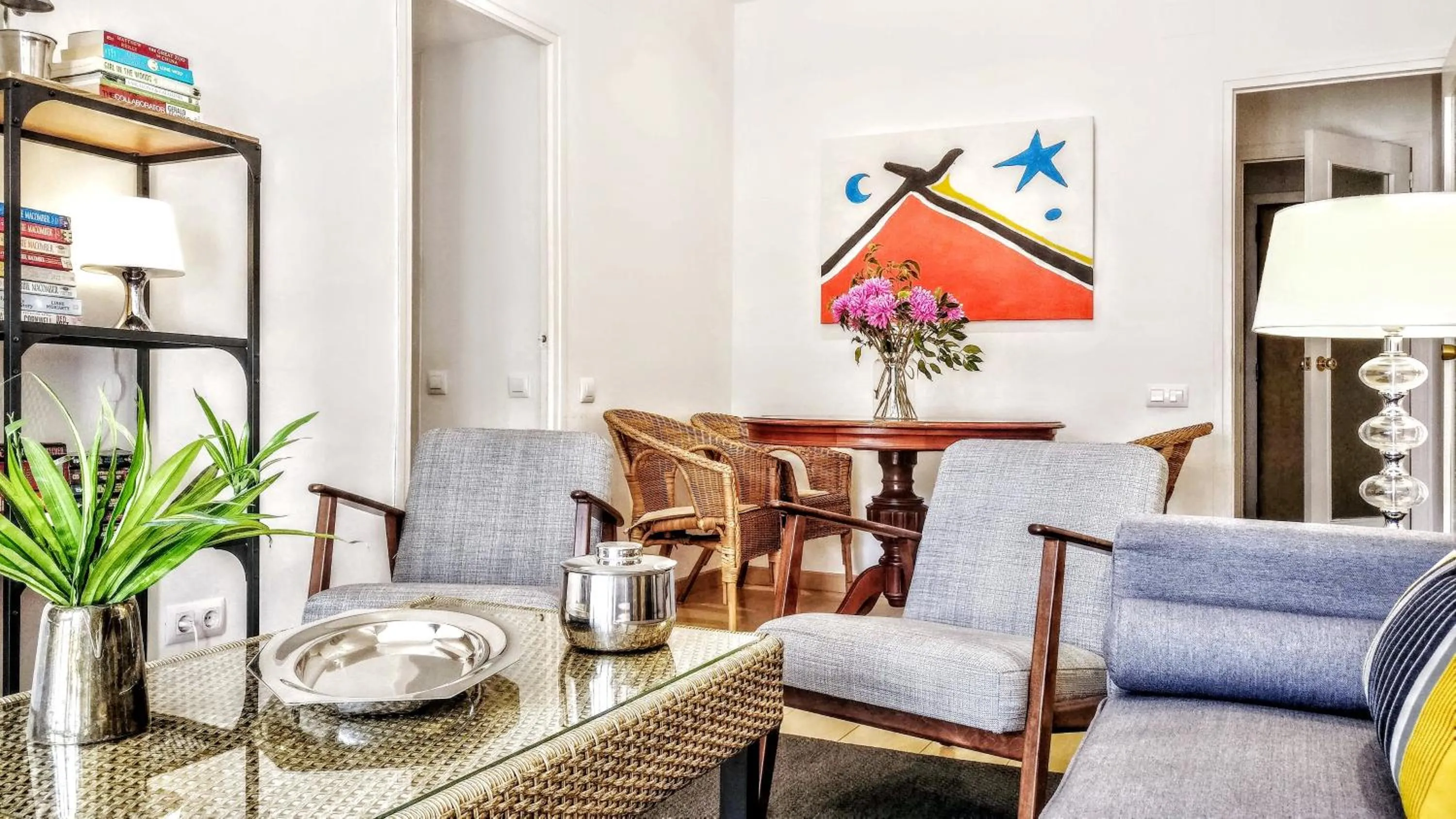 Living room in BizFlats Garden House
