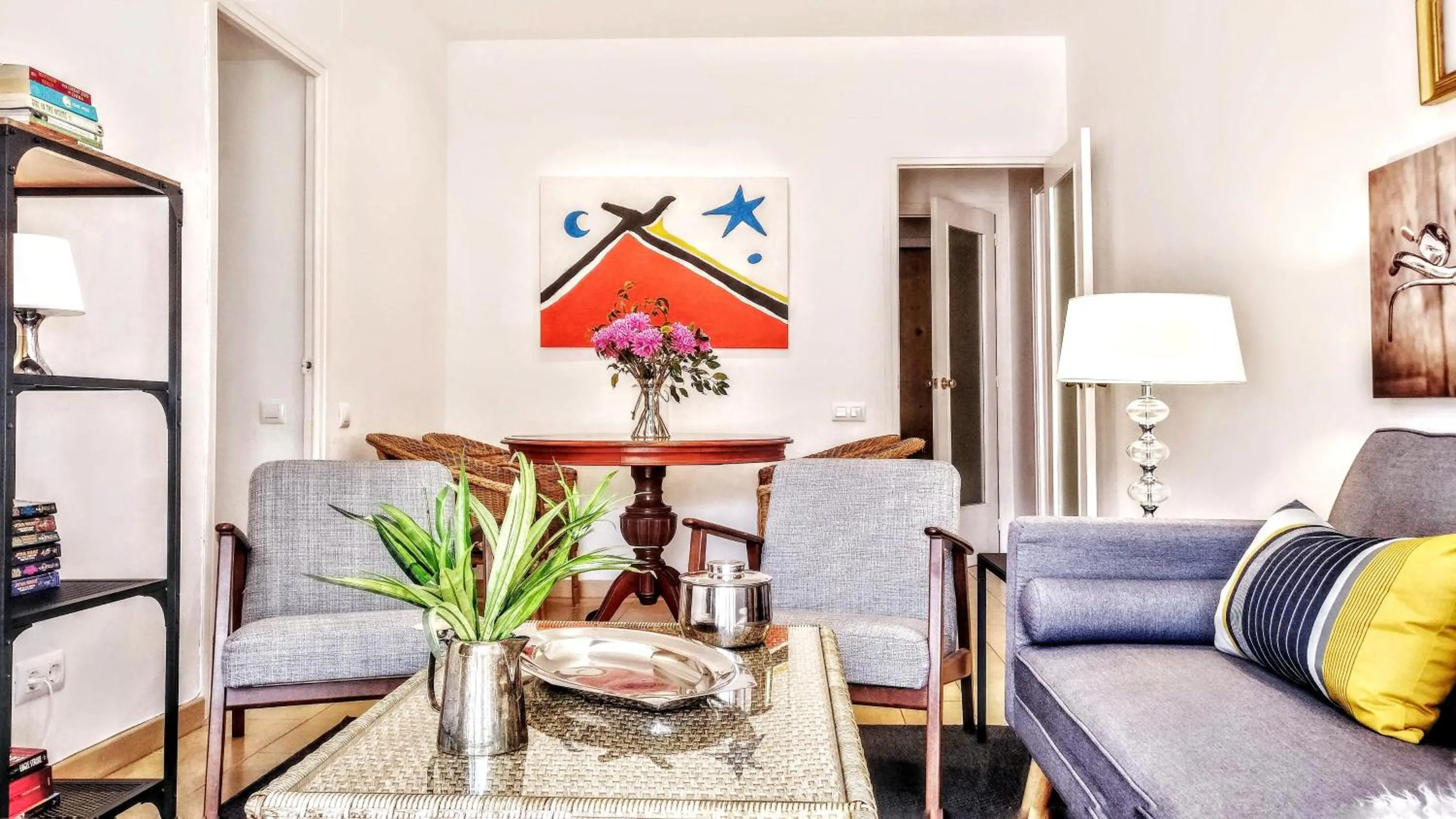 Living room in BizFlats Garden House