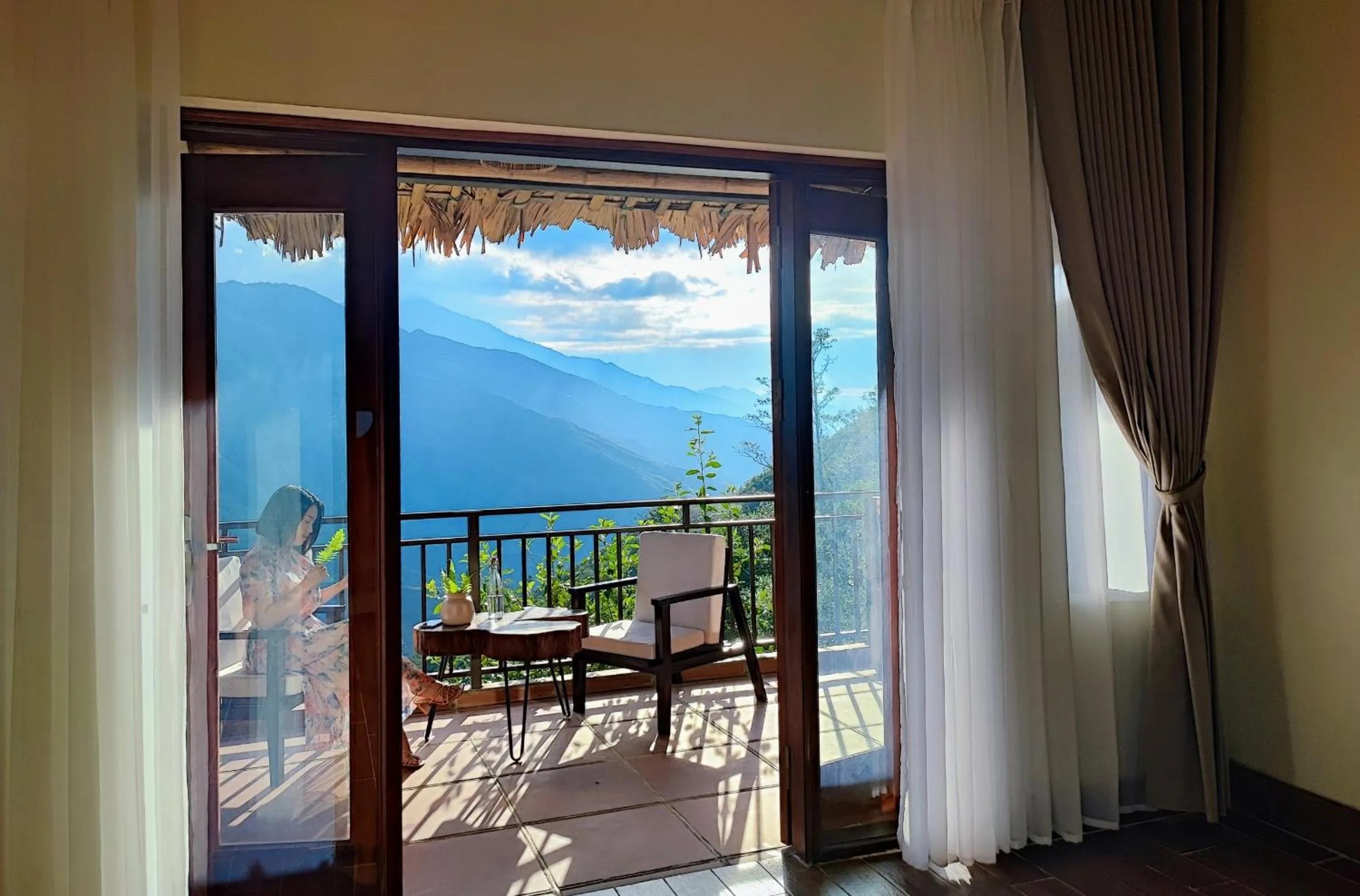 View (from property/room) in Ta Xua Ecolodge