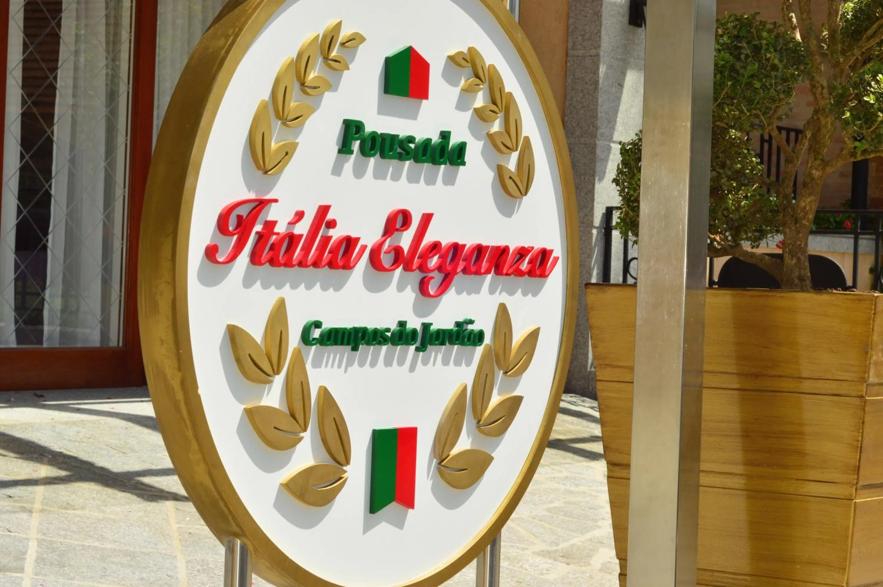 Decorative detail in Pousada Italia Eleganza