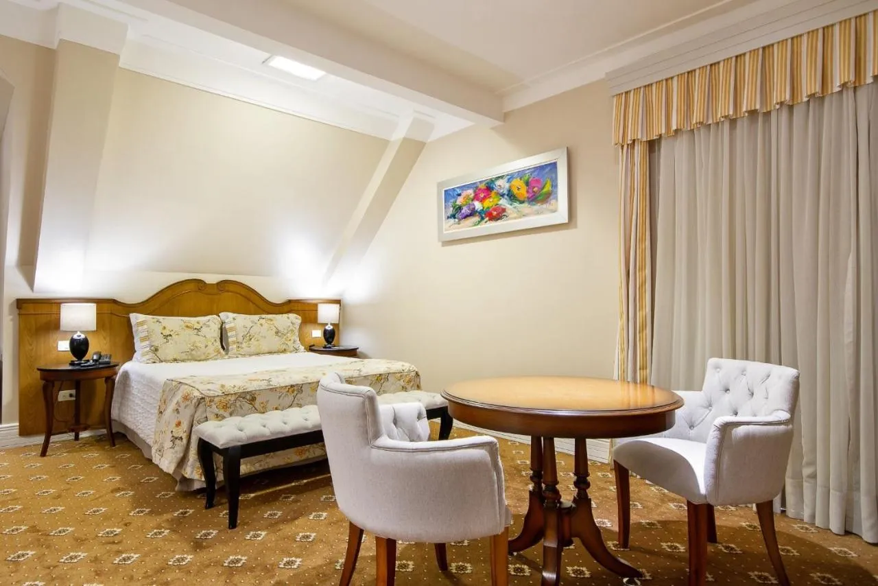 Bed in Pousada Italia Eleganza