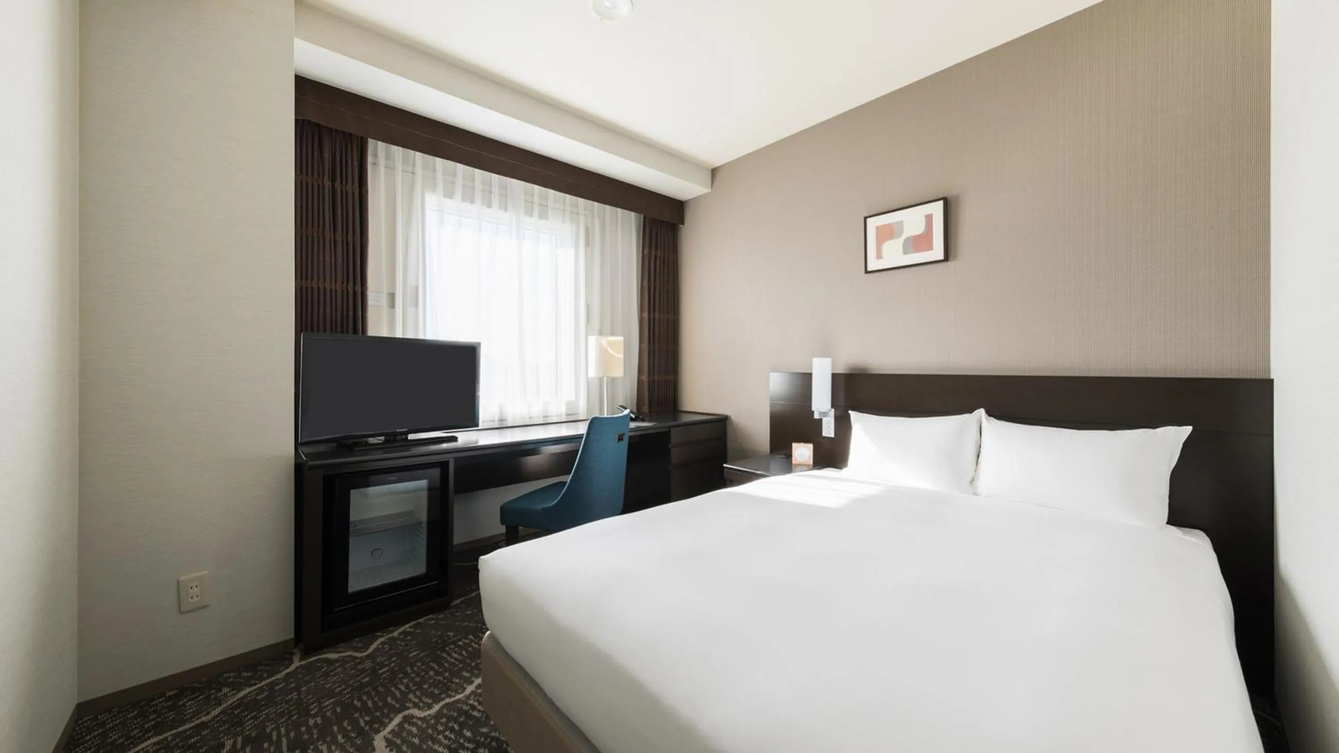 Bed in JR-East Hotel Mets Kamakura Ofuna