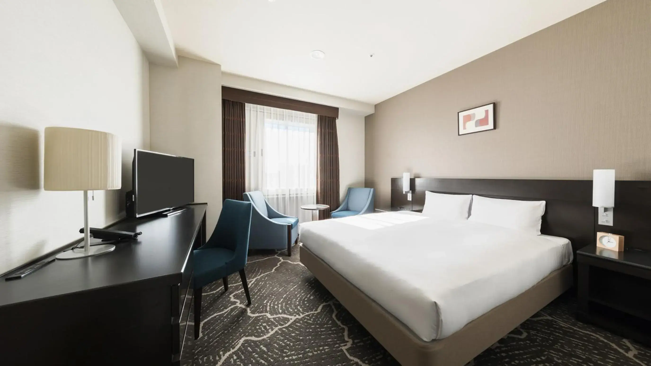 Bed in JR-East Hotel Mets Kamakura Ofuna Bed in JR-East Hotel Mets Kamakura Ofuna