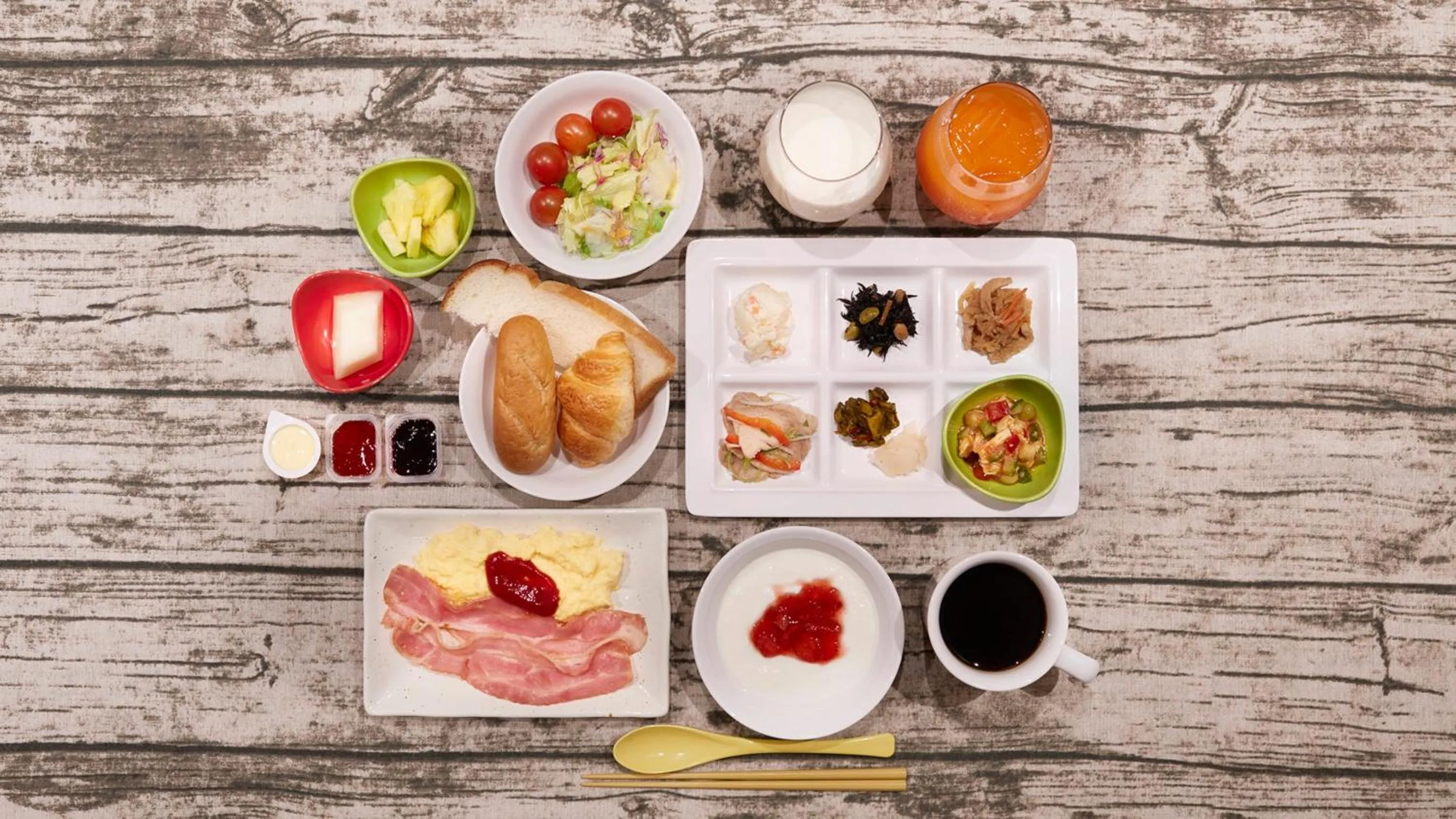 Food and drinks in JR-East Hotel Mets Funabashi