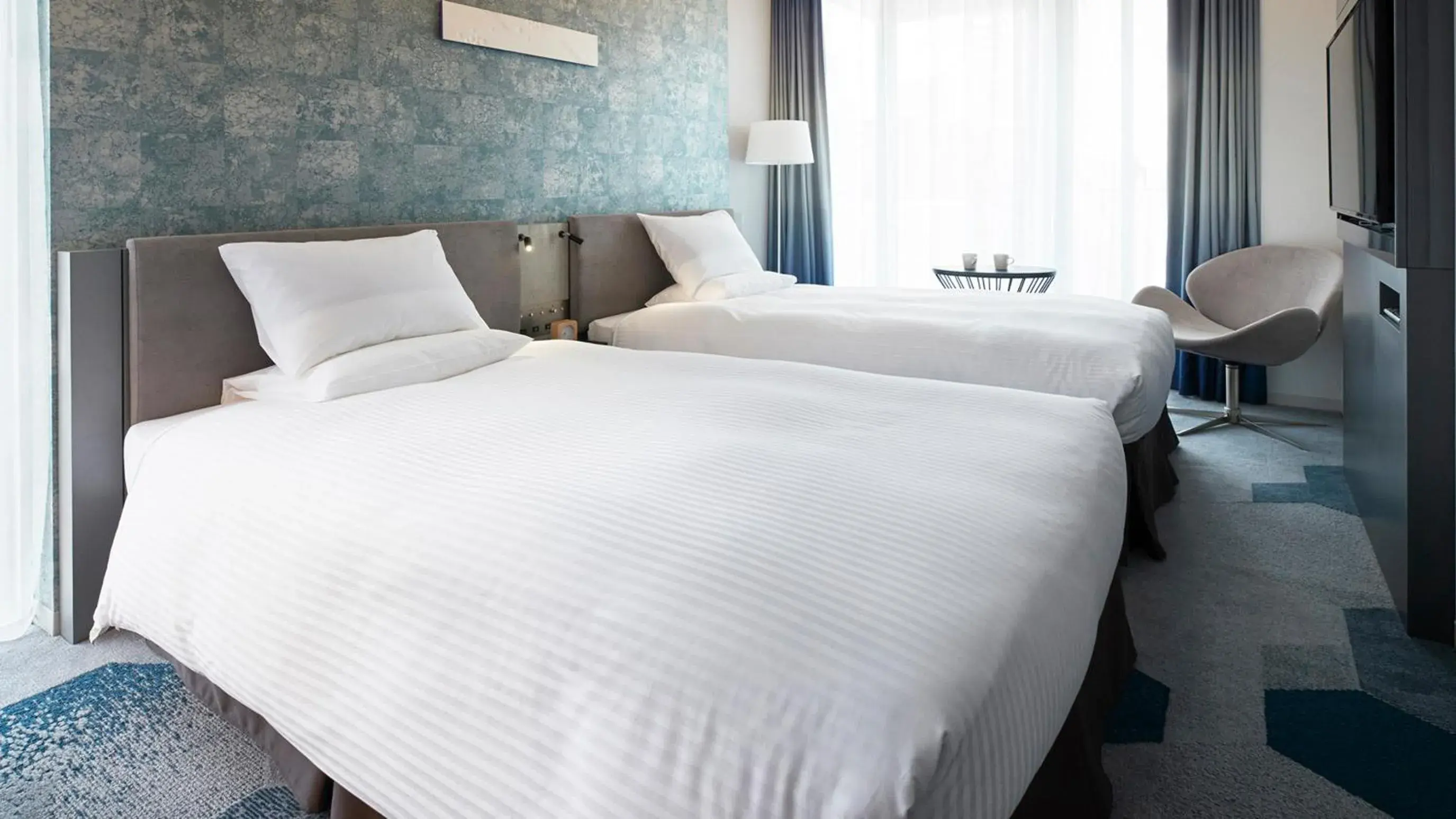 Bed in JR East Hotel Mets Premier Sapporo Bed in JR East Hotel Mets Premier Sapporo