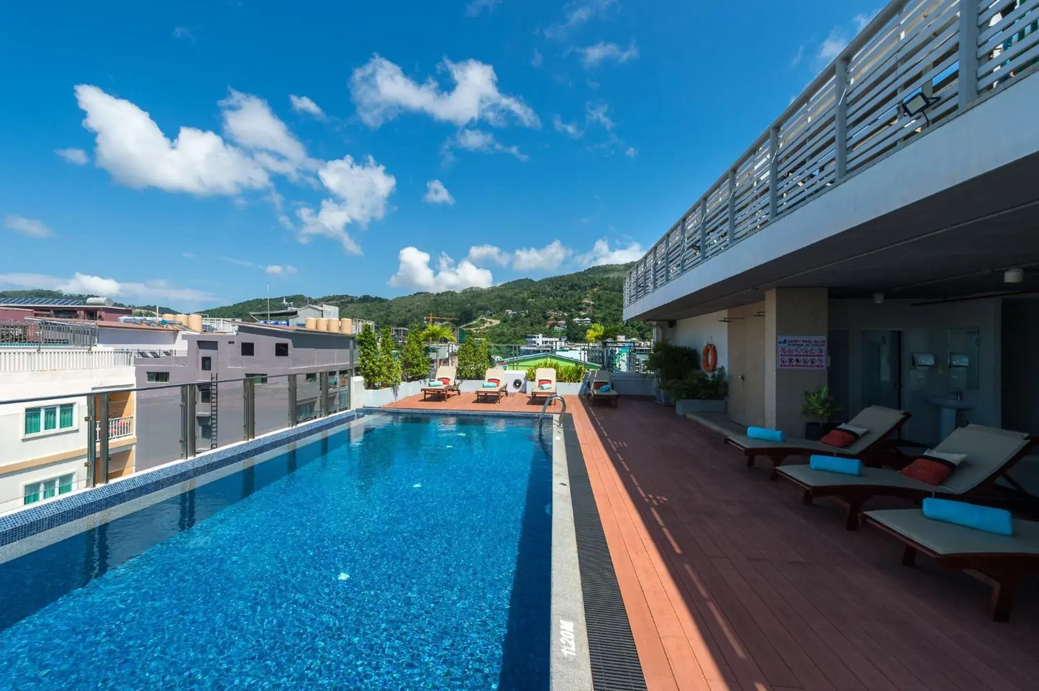 Swimming pool in Centro One Patong Swimming pool in Centro One Patong