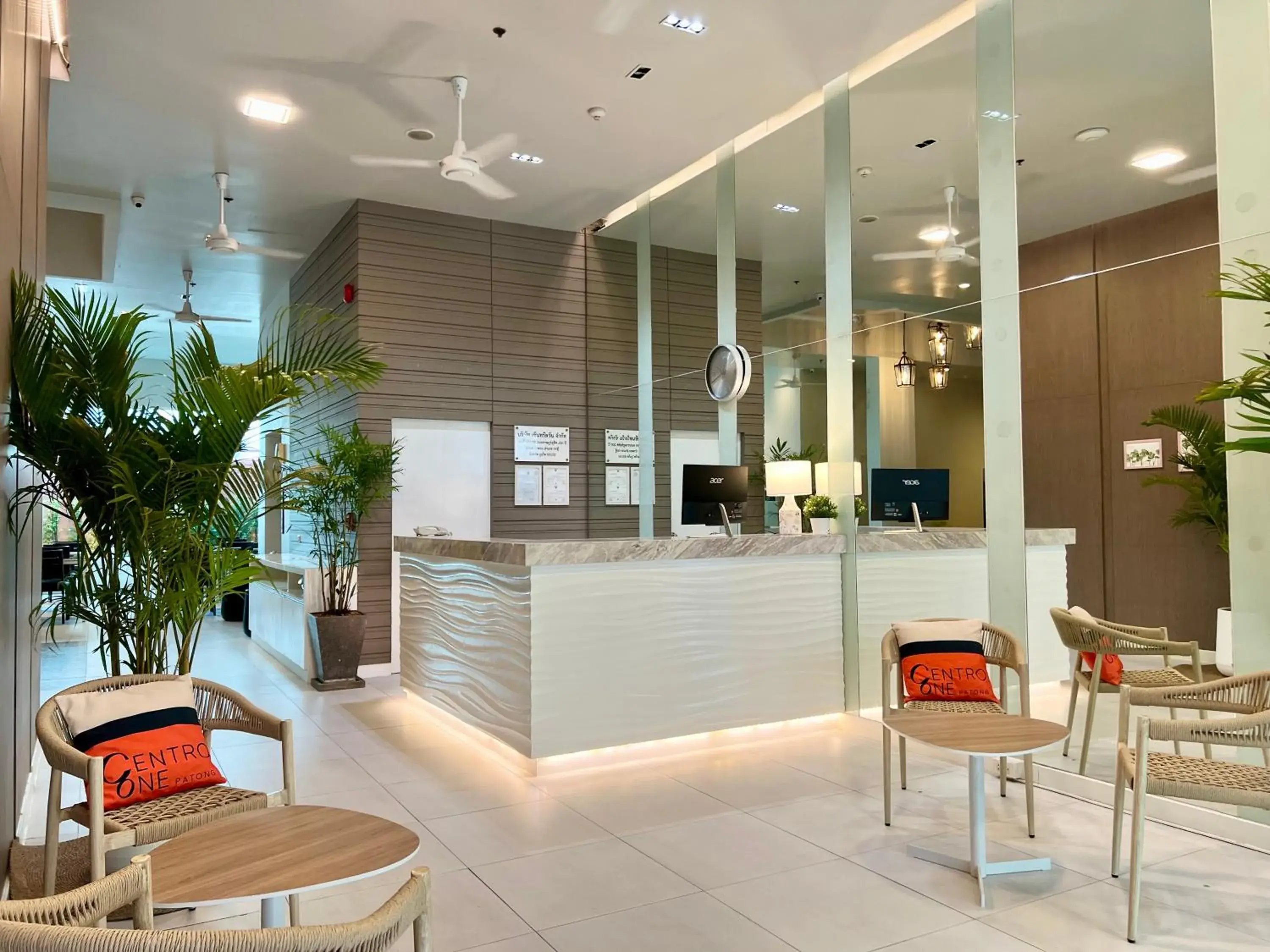 Lobby or reception in Centro One Patong Lobby or reception in Centro One Patong