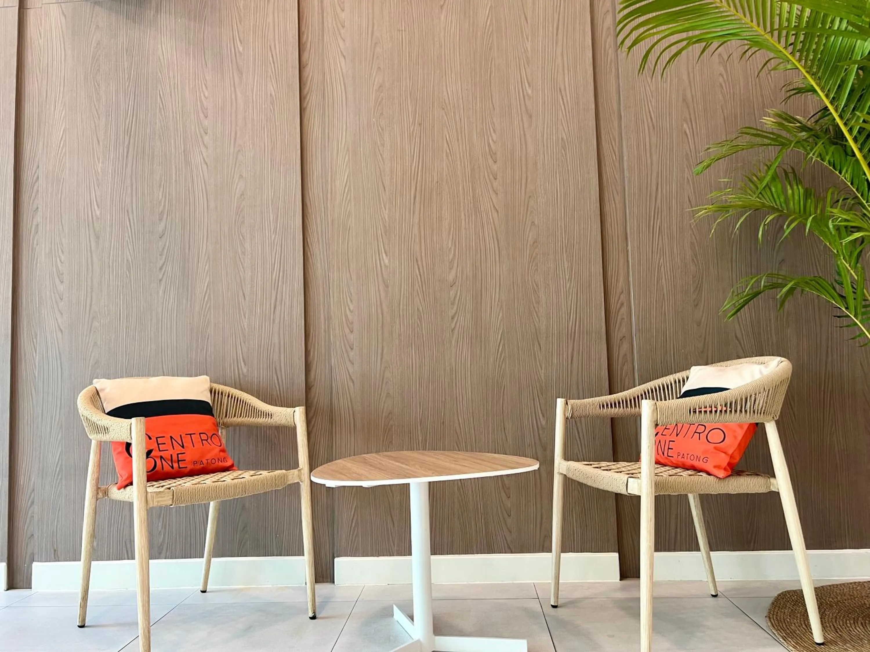 Seating area in Centro One Patong