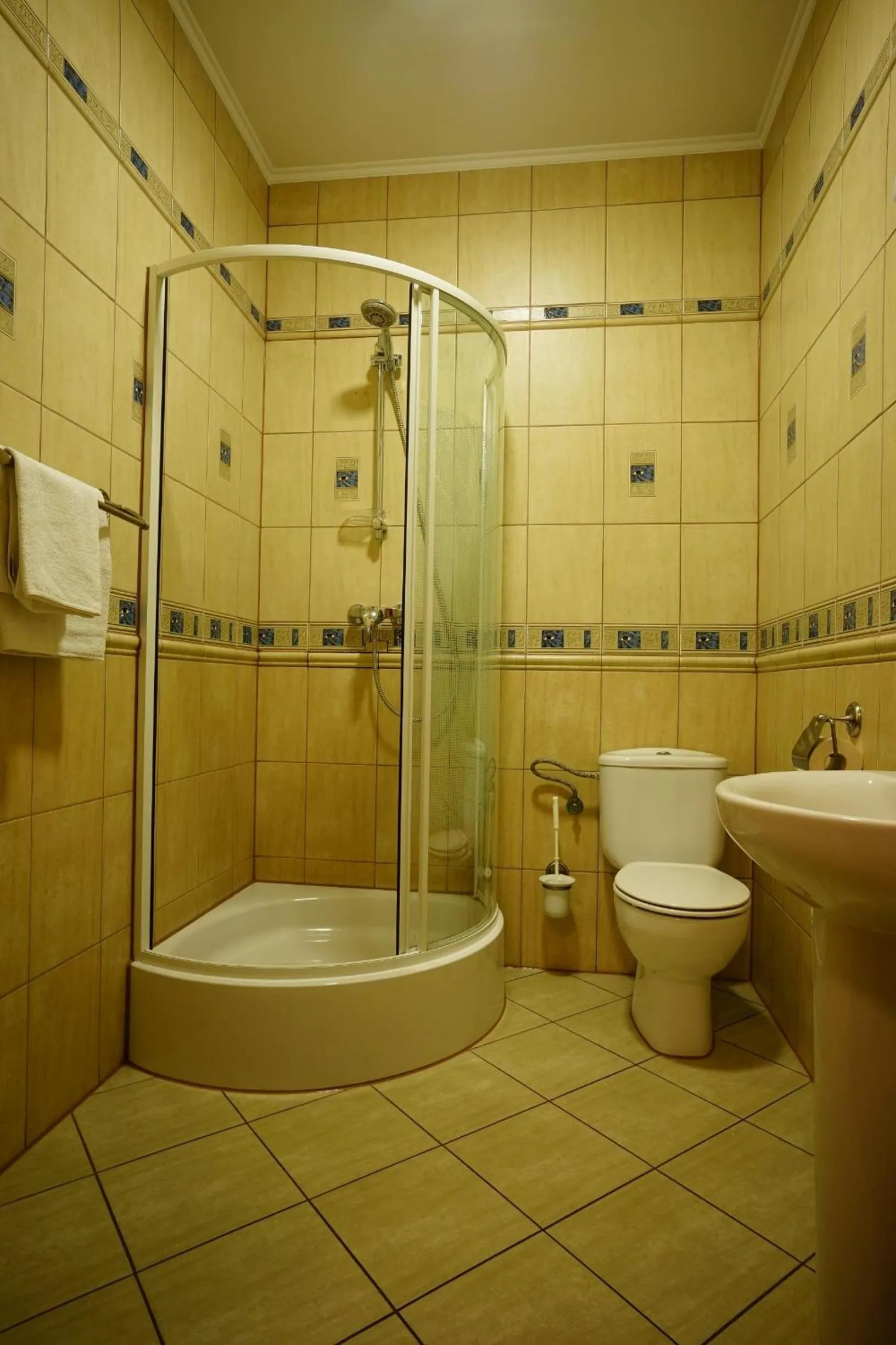 Shower in Noclegi w Lublińcu Lubex
