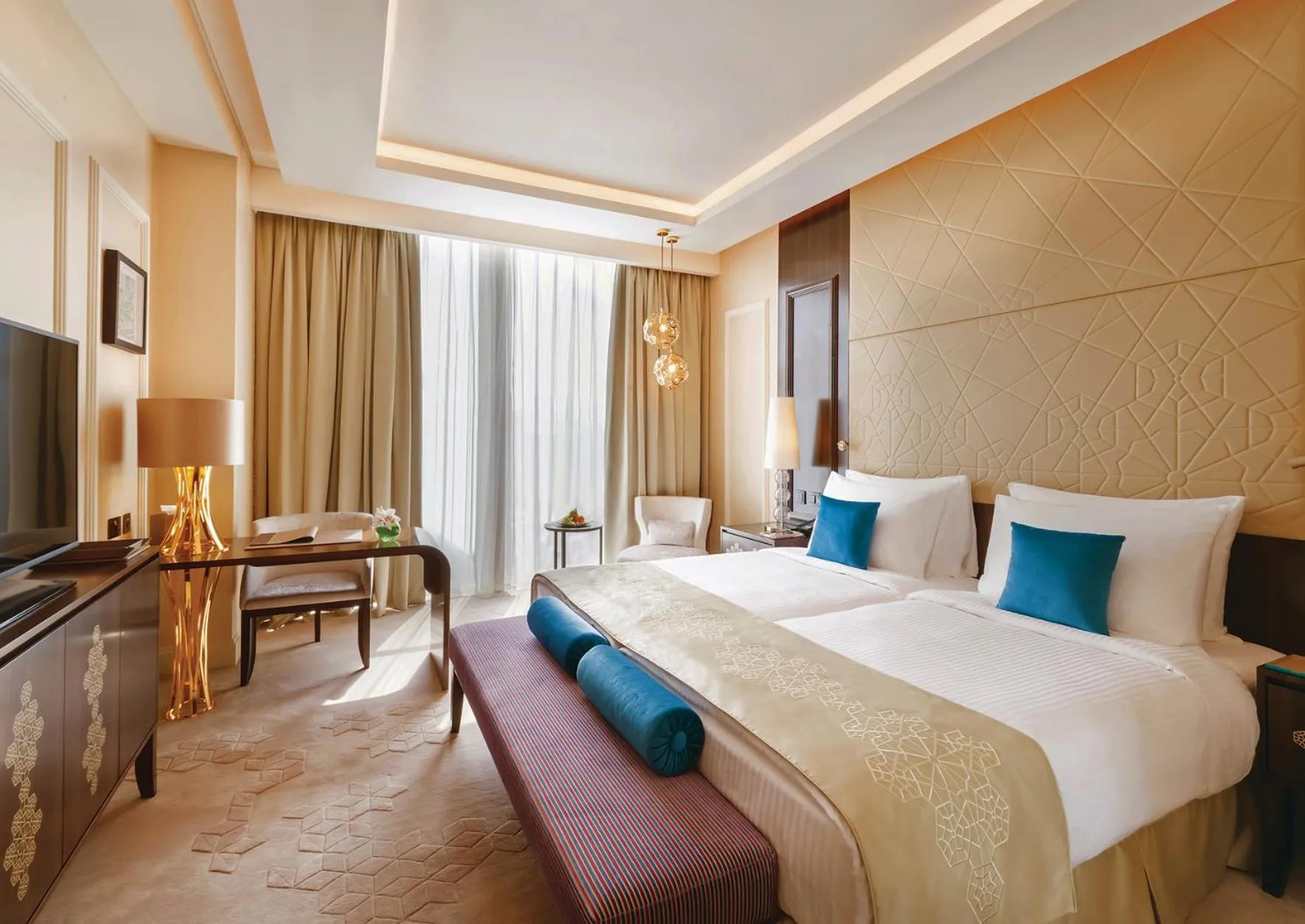 Bedroom, Bed in Shaza Doha