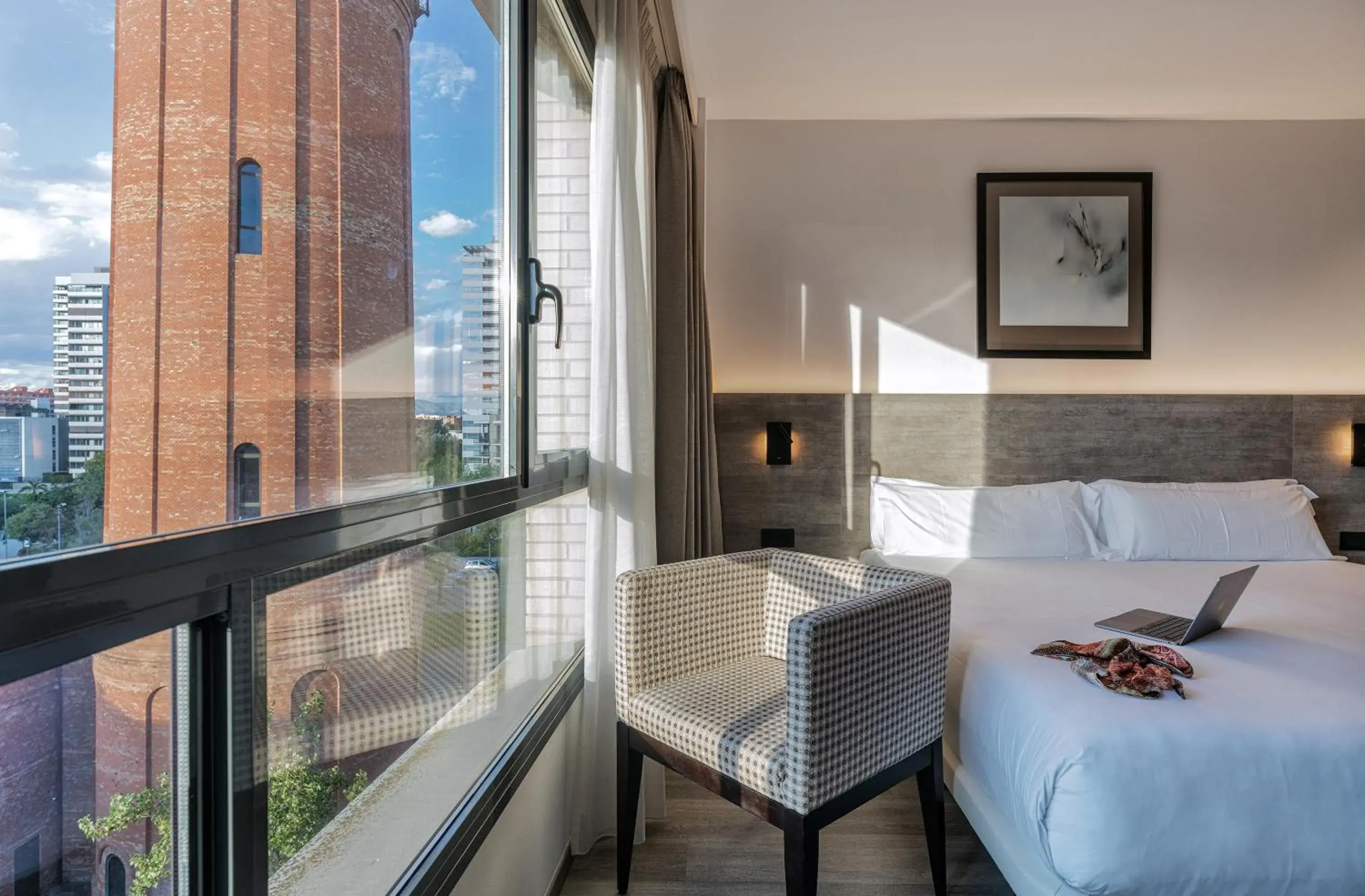 Bedroom, Bed in Attica 21 Barcelona Mar Bedroom, Bed in Attica 21 Barcelona Mar