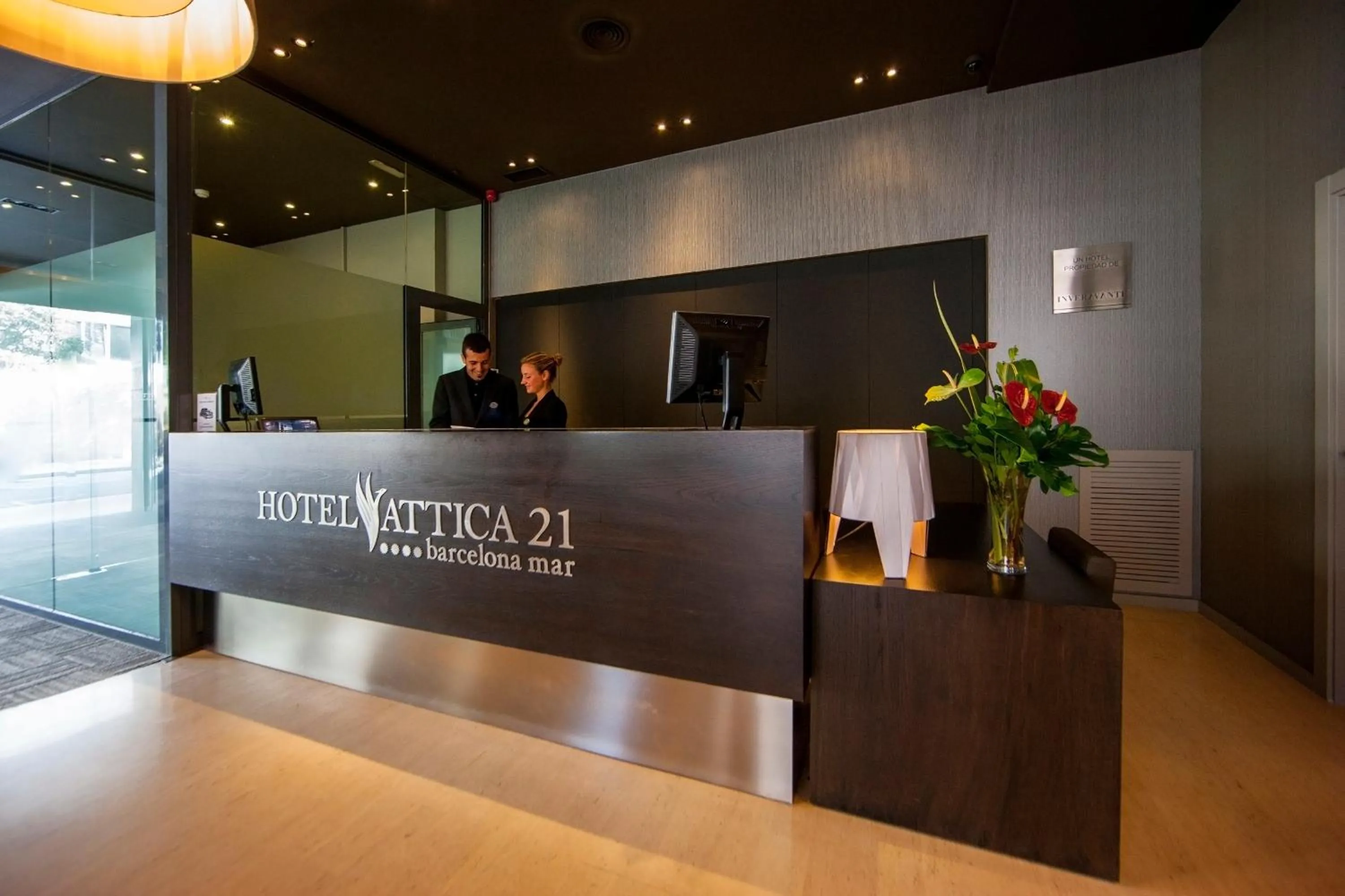 Lobby or reception in Attica 21 Barcelona Mar