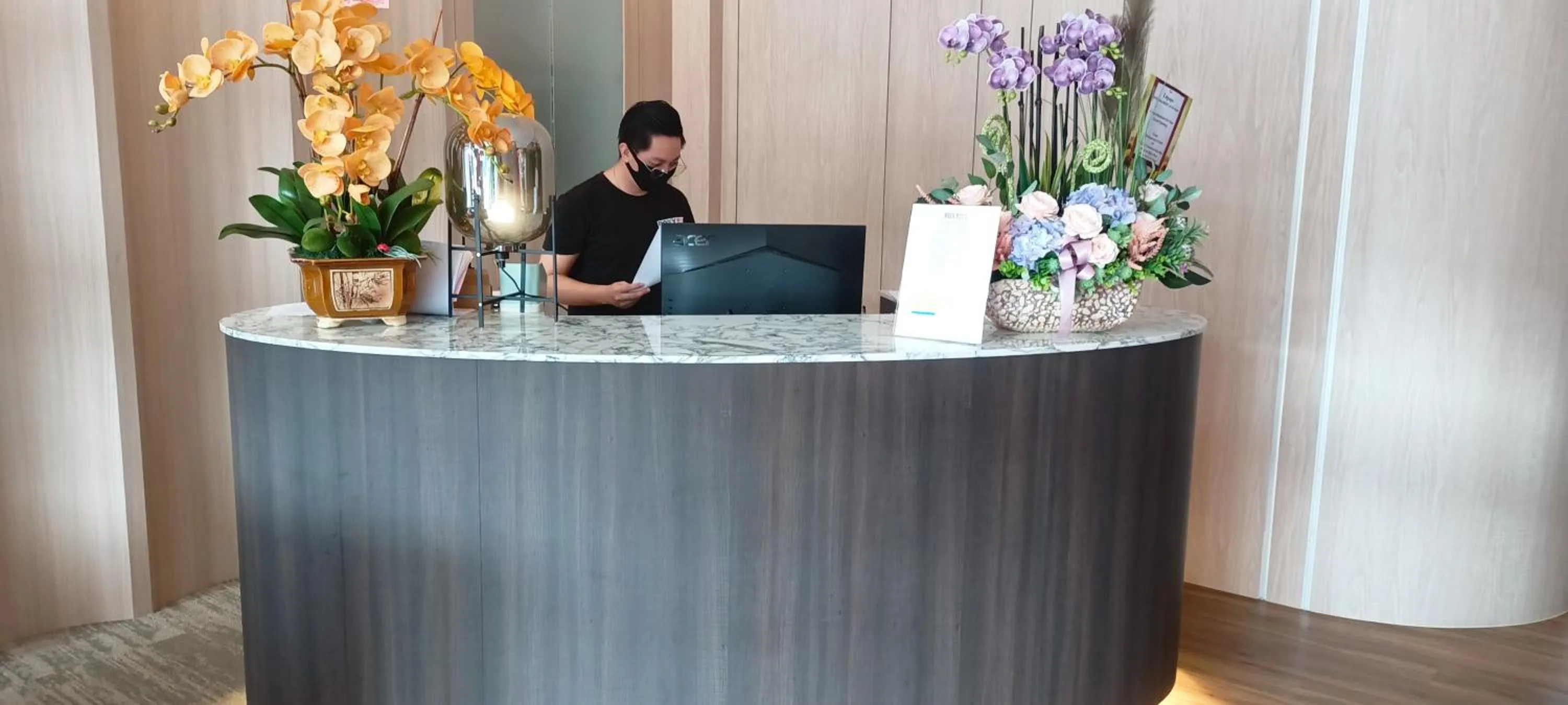 Lobby or reception in Roxy Hotel Sri Aman